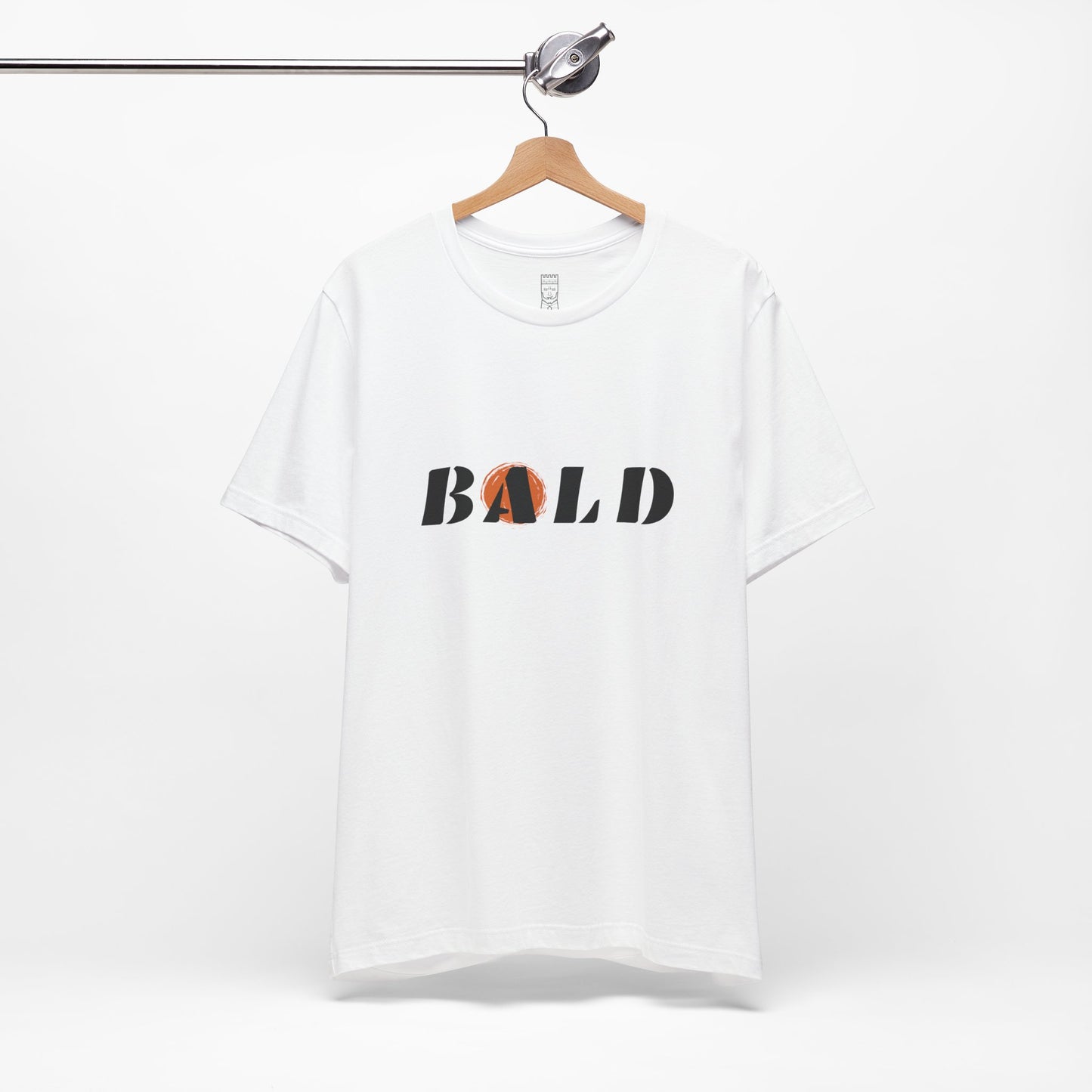 Bold, bald T-shirt
