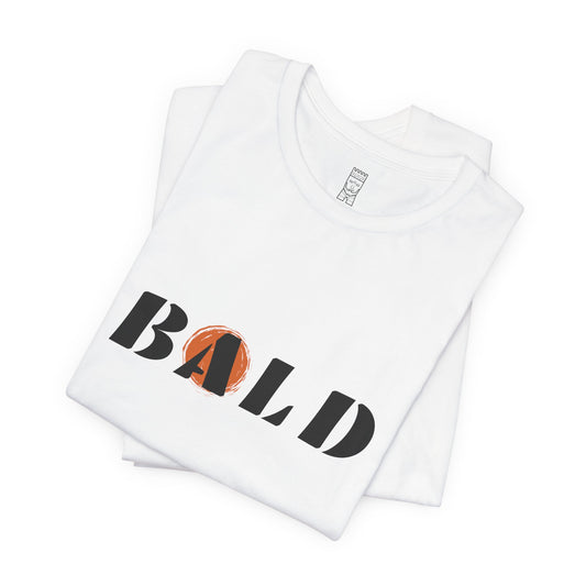 Bold, bald T-shirt