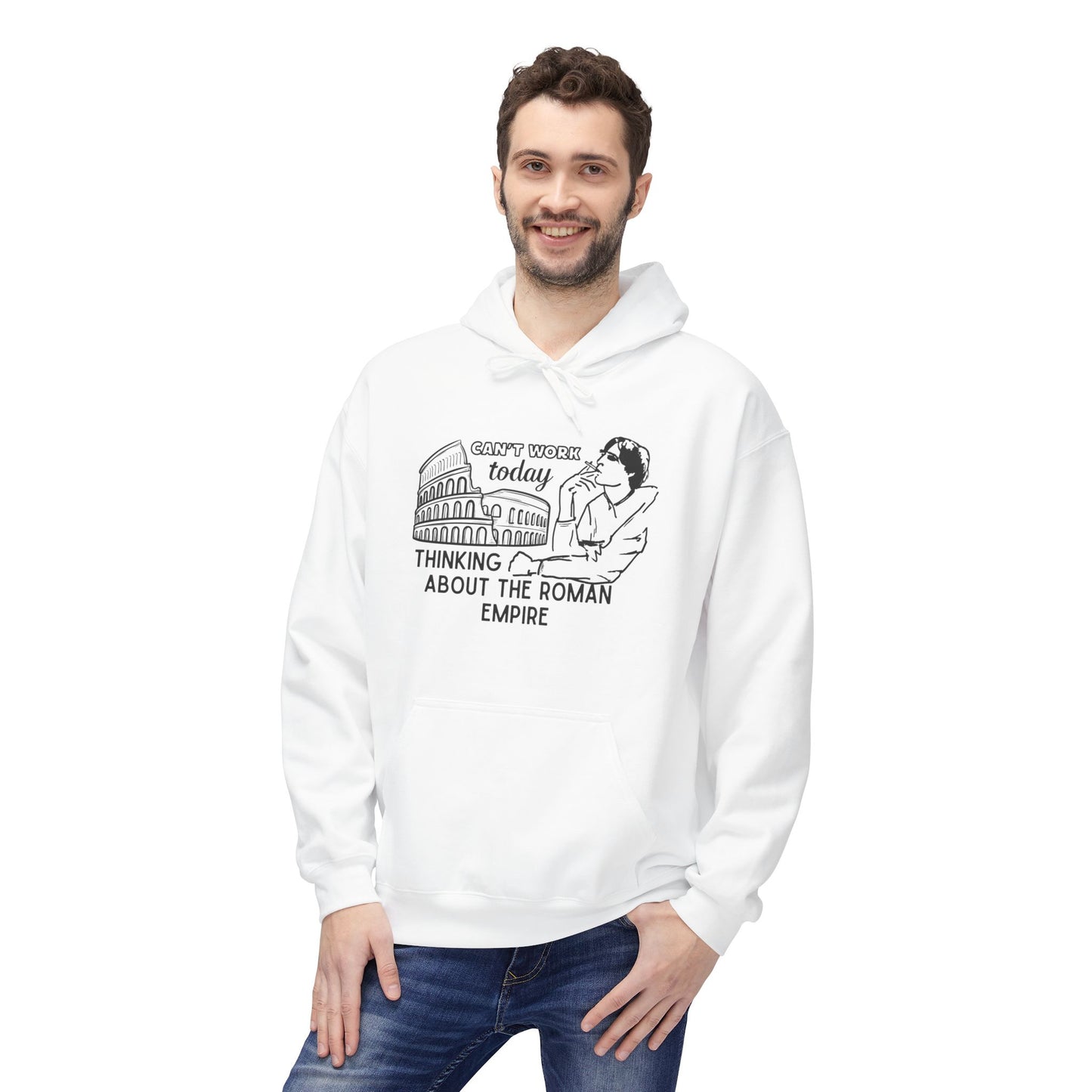 Thinking about Roman Empire Hoodie
