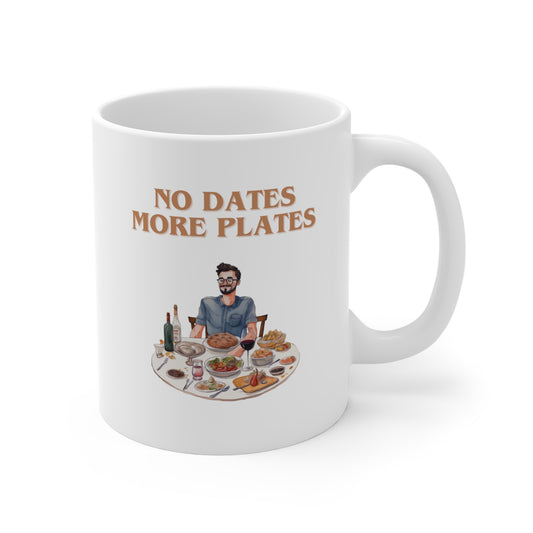 No dates more plates Mug, mgtow, black pill, redpill, manosphere mug