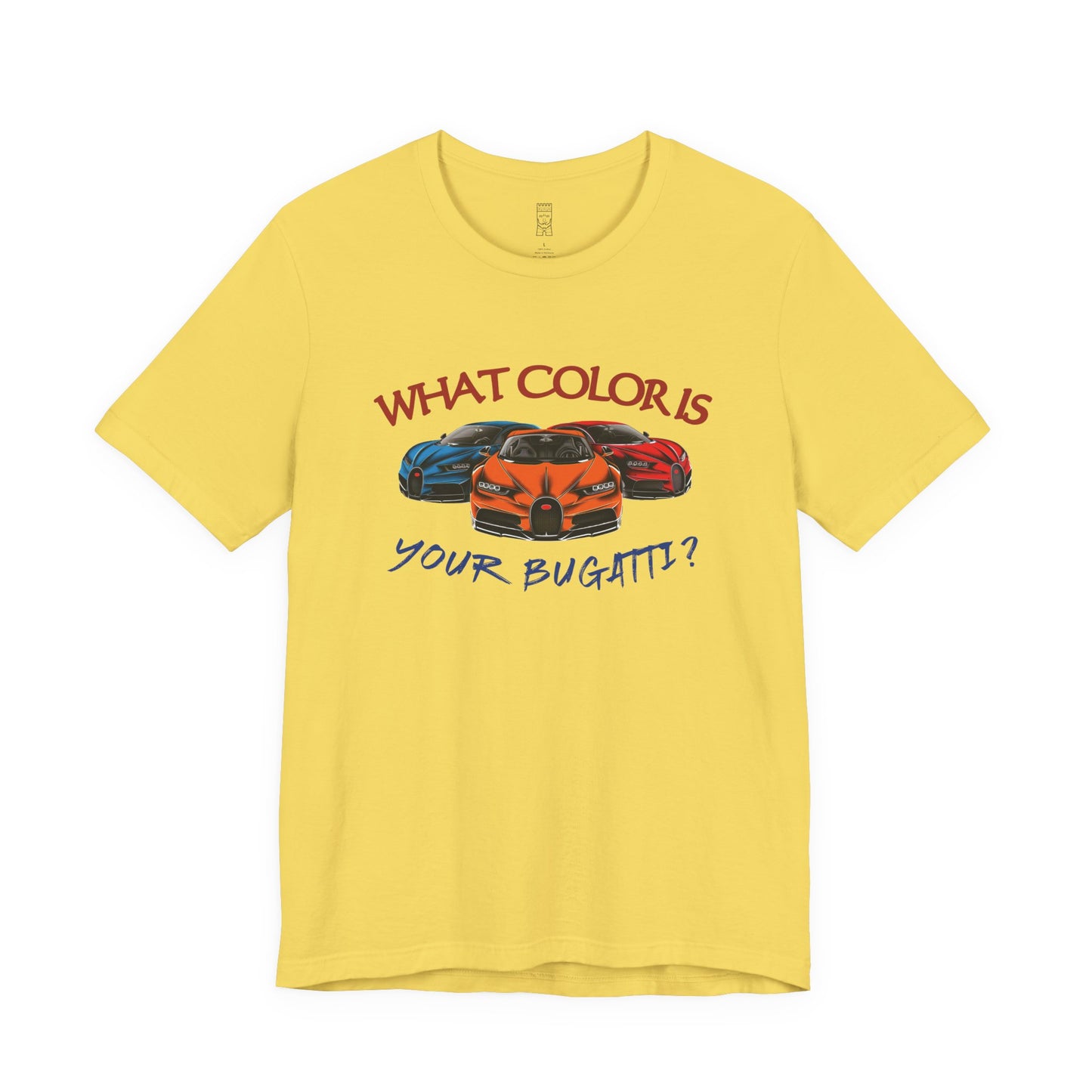 What color is your bugatti, Tate quote - T-shirt