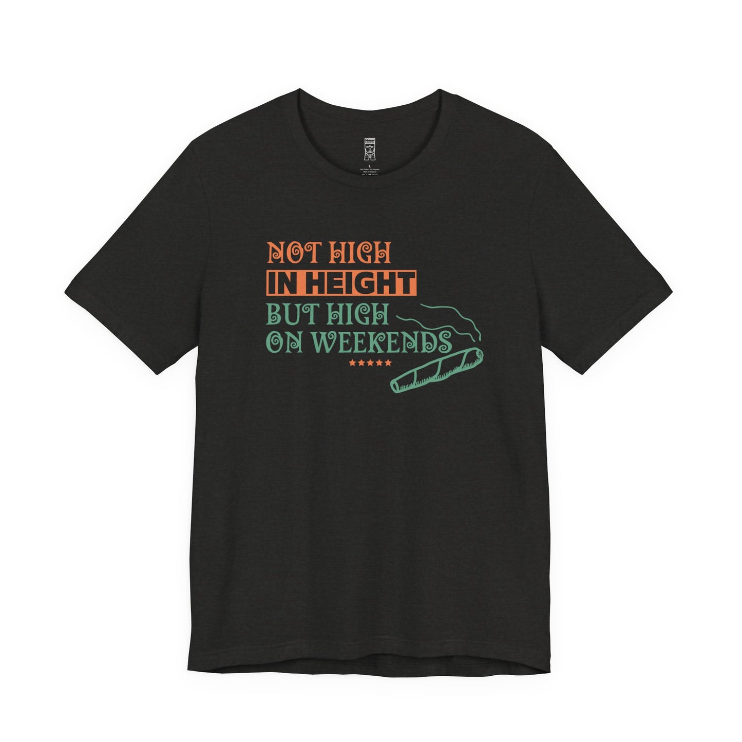 Not high in height T-shirt