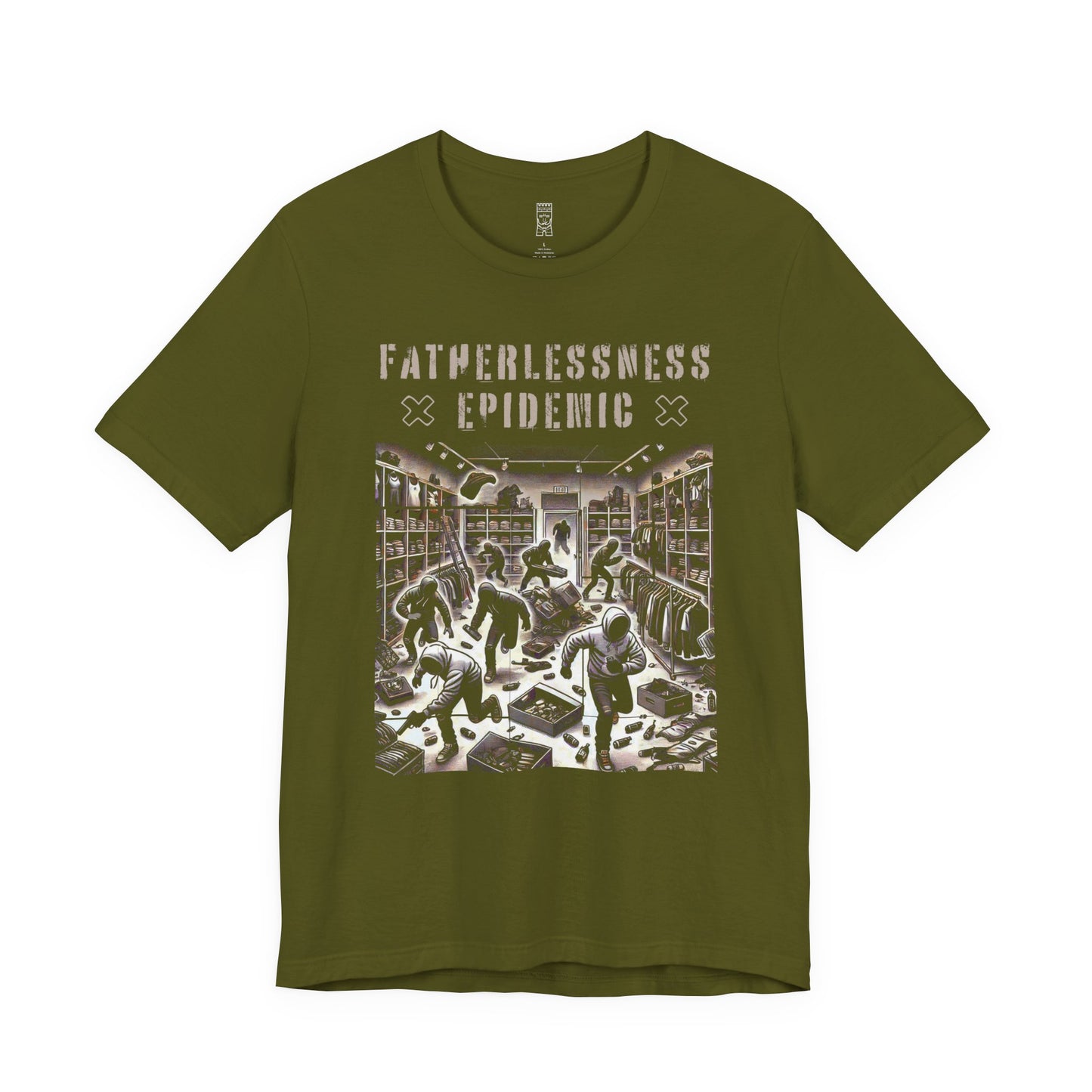 Fatherlessness epidemic T-shirt