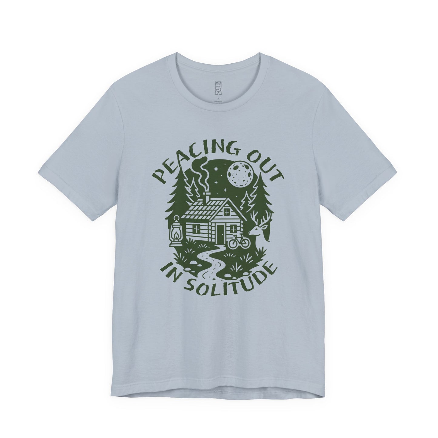 Peacing out in solitude T-shirt