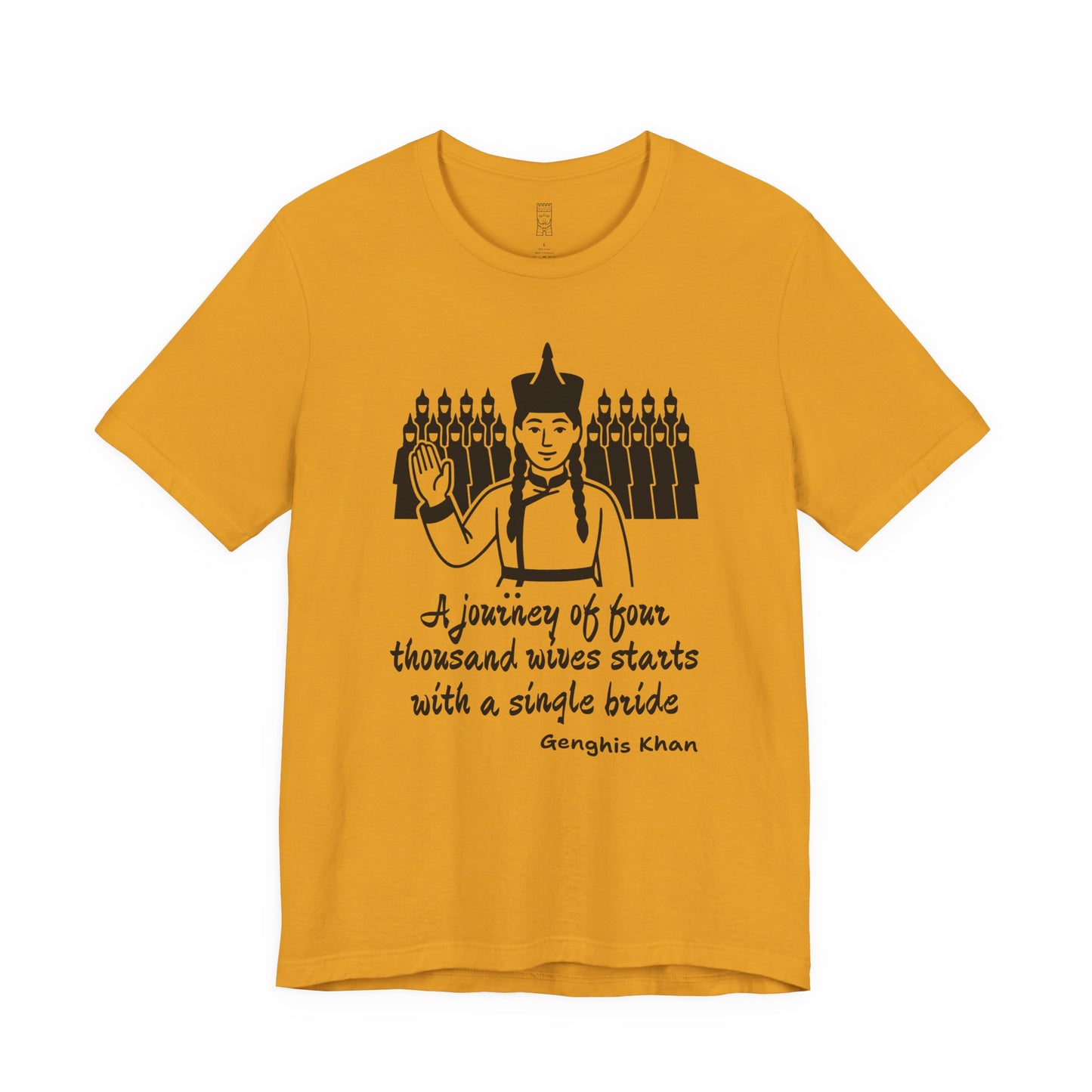 Genghis Khan quote, v2 - T-shirt