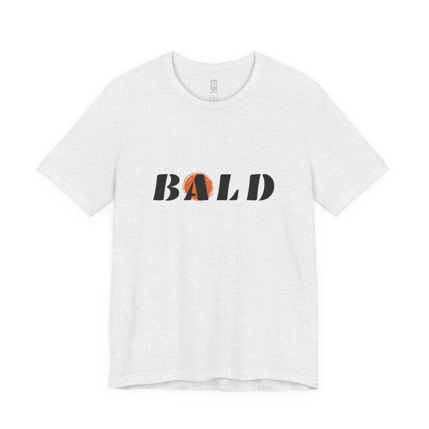 Bold, bald T-shirt