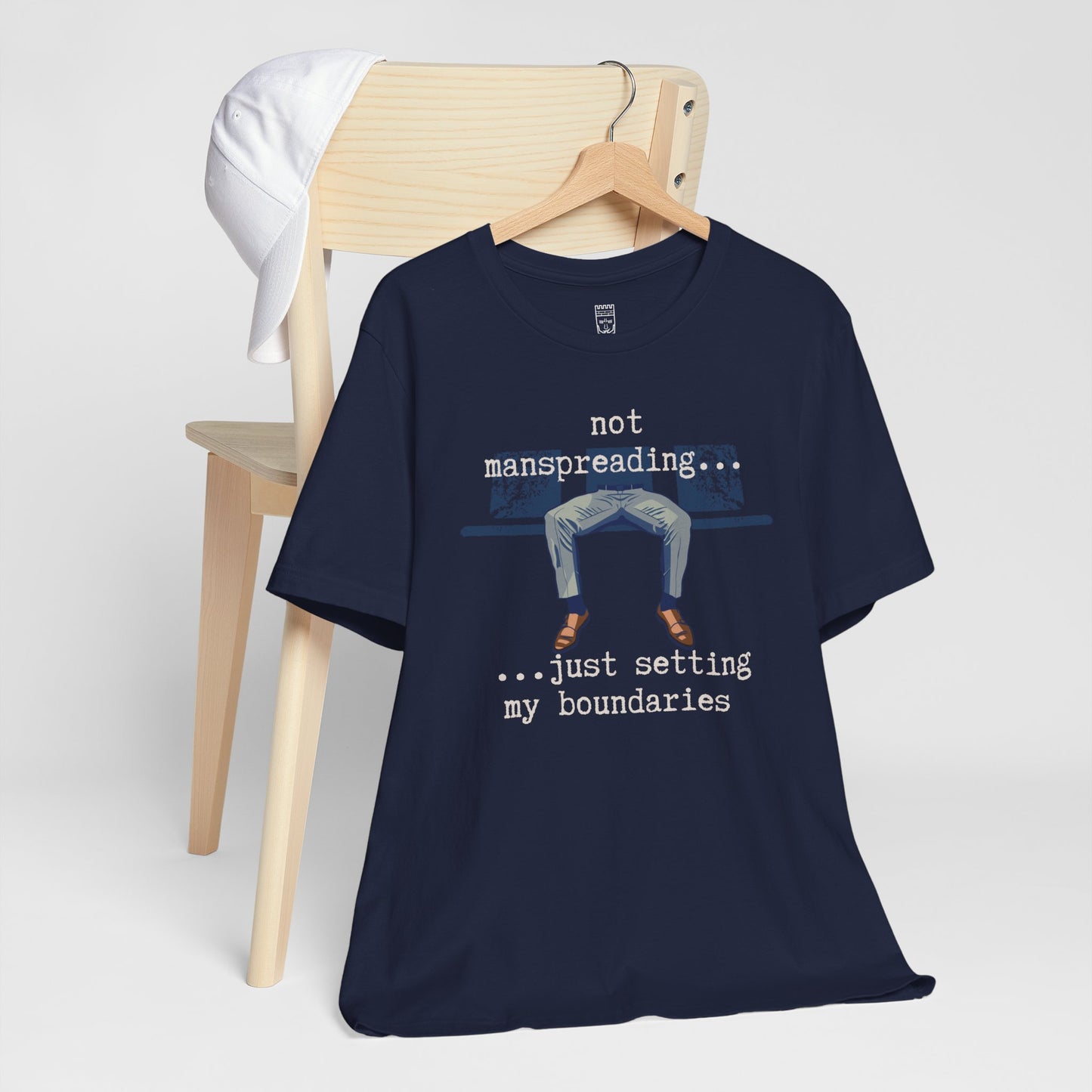 Not manspreading T-shirt