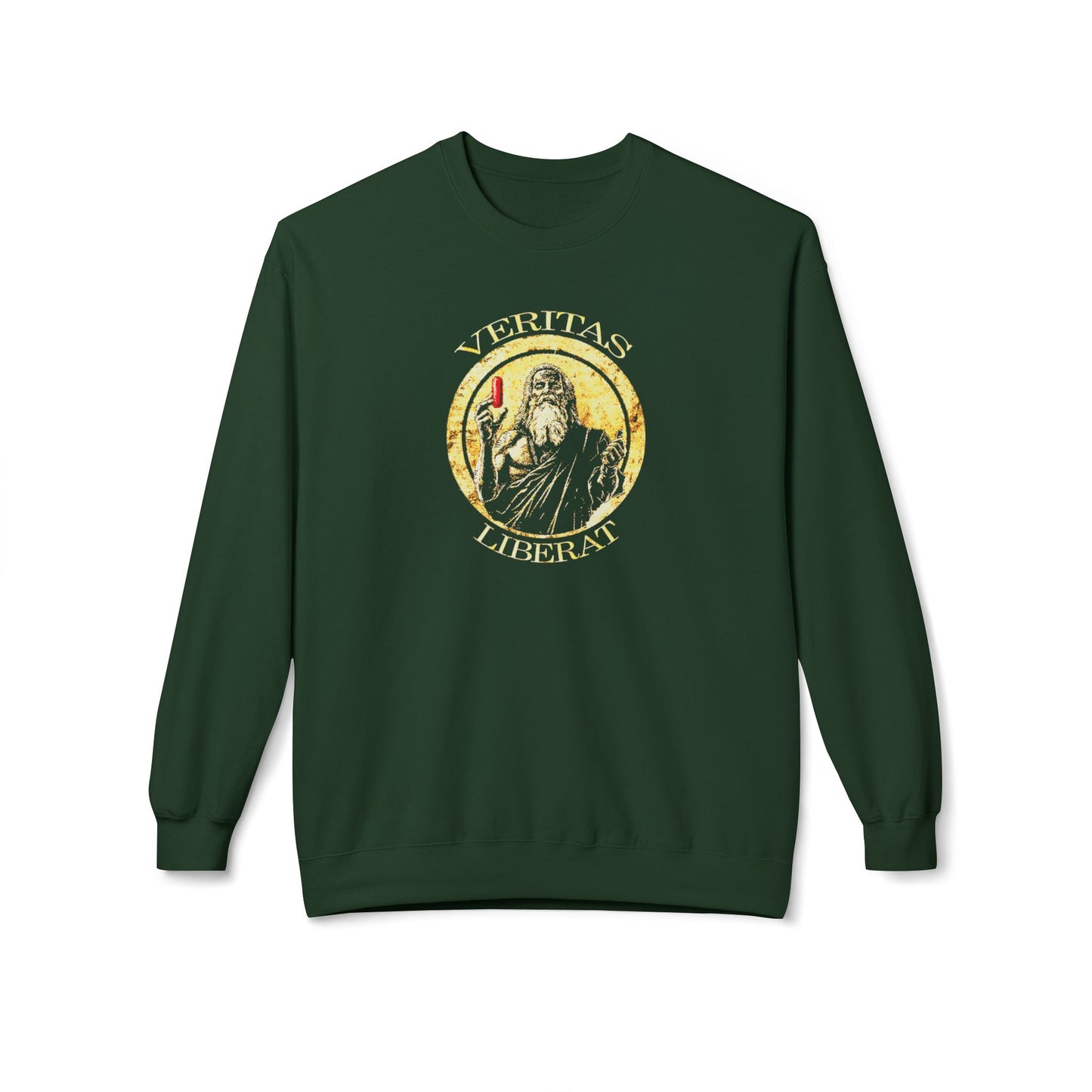 Truth liberates, red pill - Sweatshirt