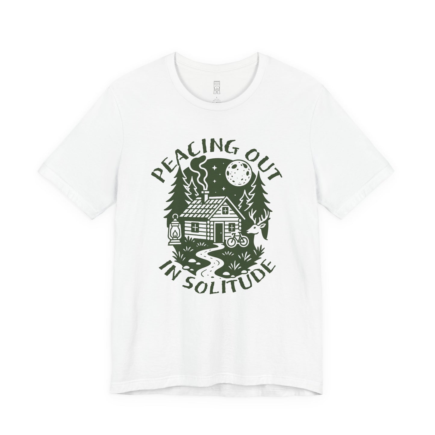 Peacing out in solitude T-shirt