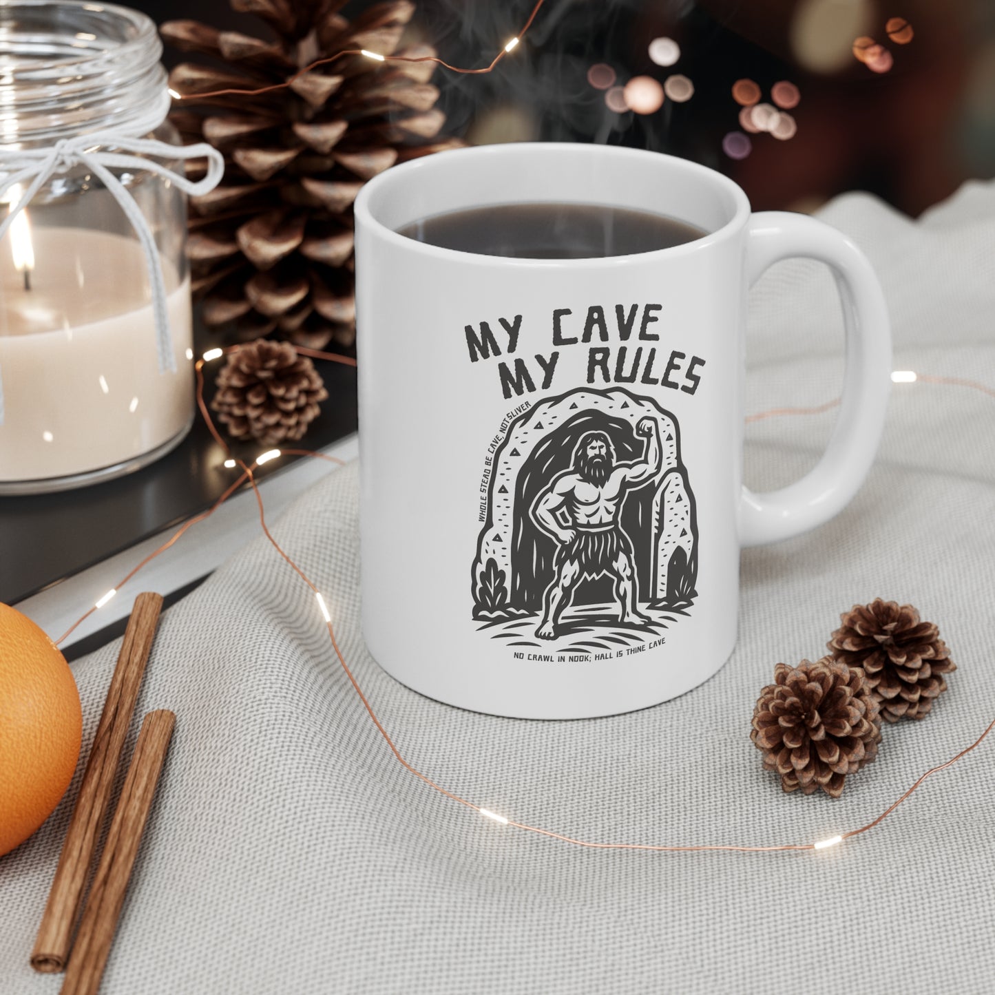 My cave my rules Mug