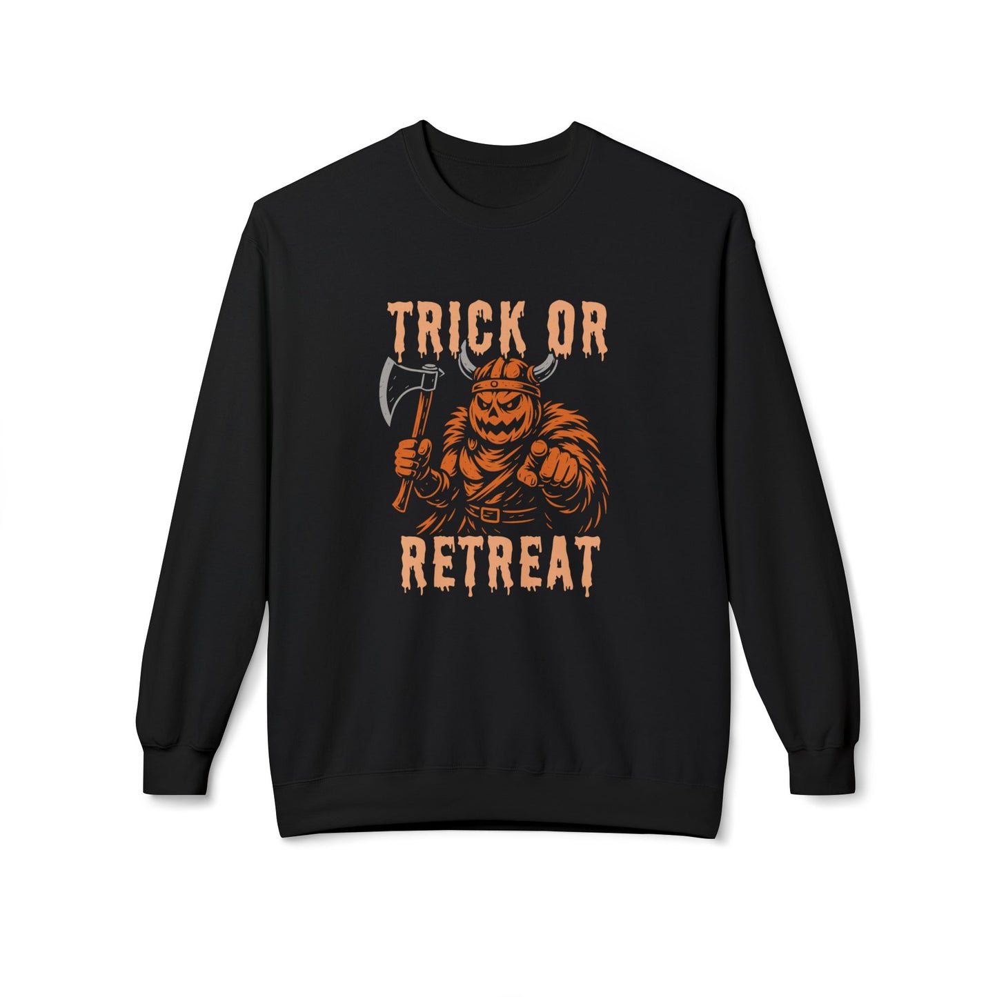 Trick or retreat, Halloween Sweatshirt