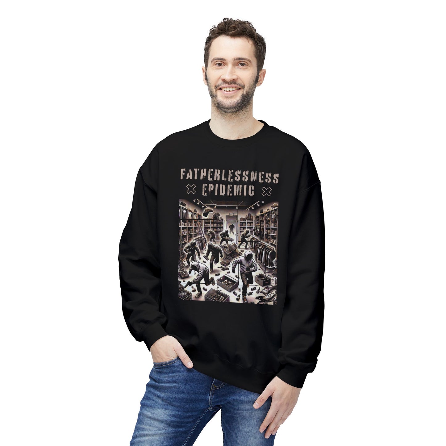 Fatherlessness epidemic Sweatshirt