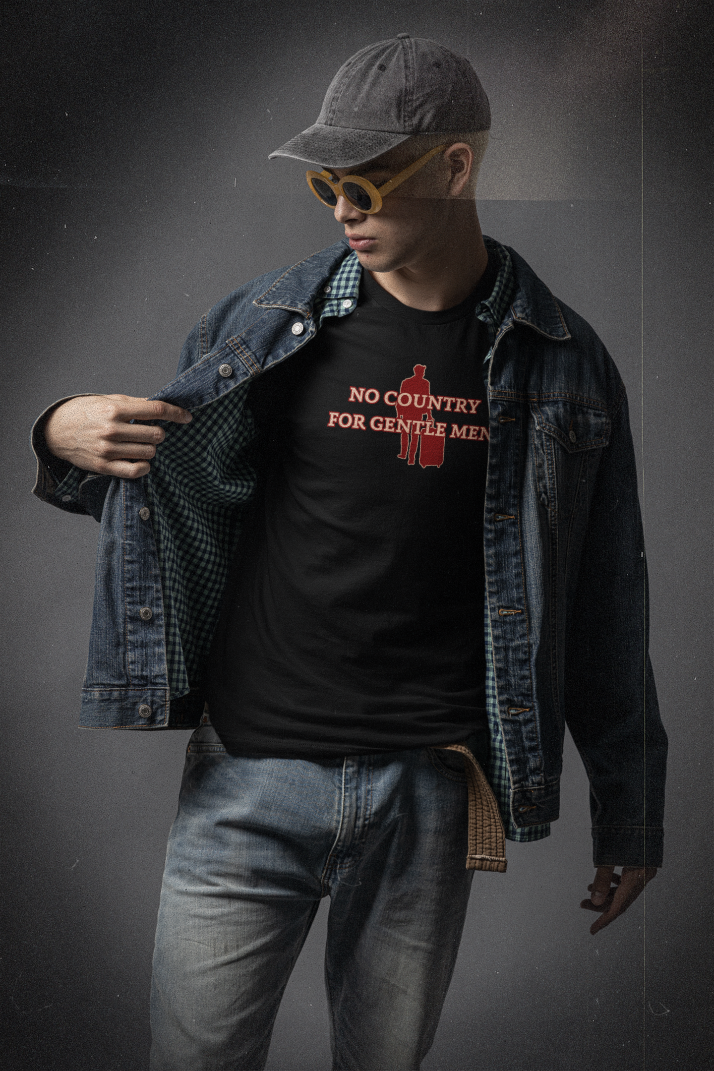 No country for gentle men T-shirt