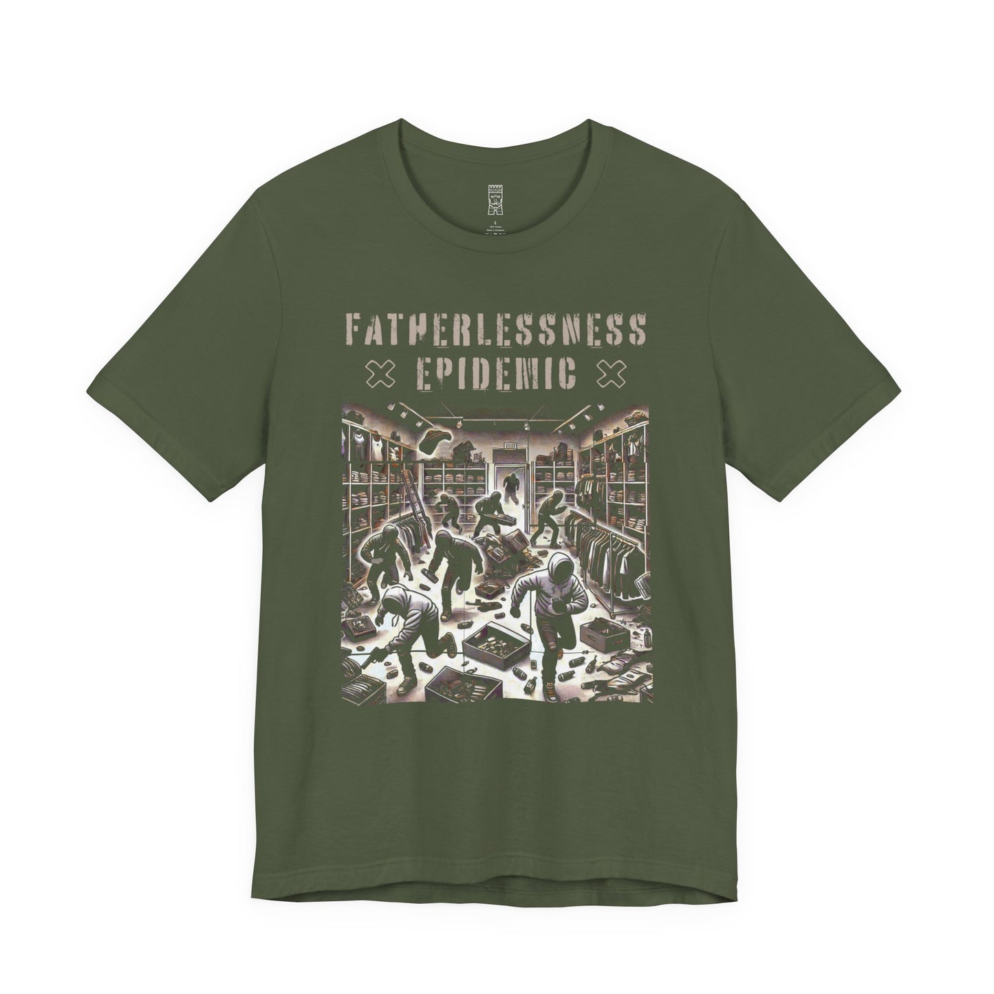 Fatherlessness epidemic T-shirt