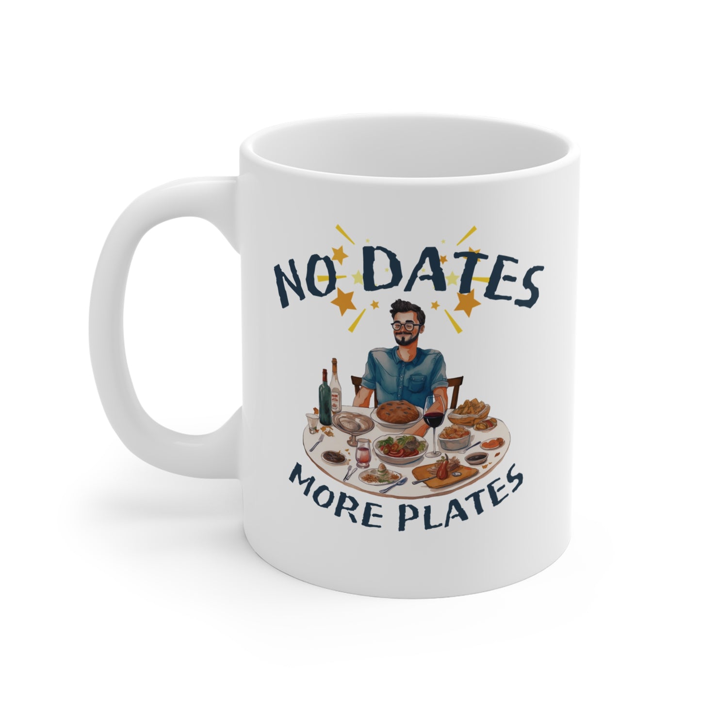 No dates more plates Mug