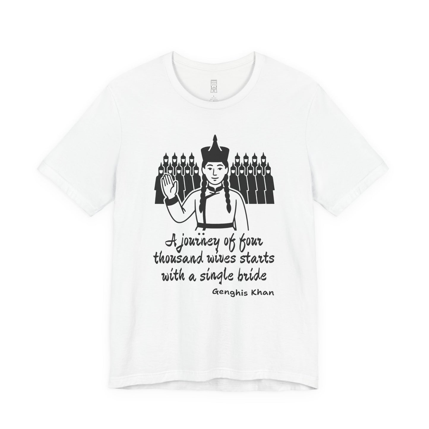 Genghis Khan quote, v2 - T-shirt