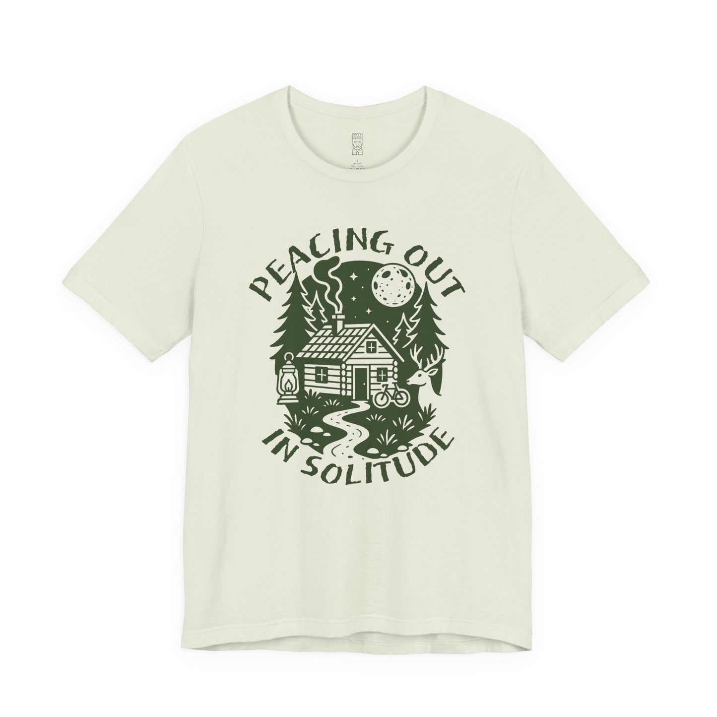 Peacing out in solitude T-shirt