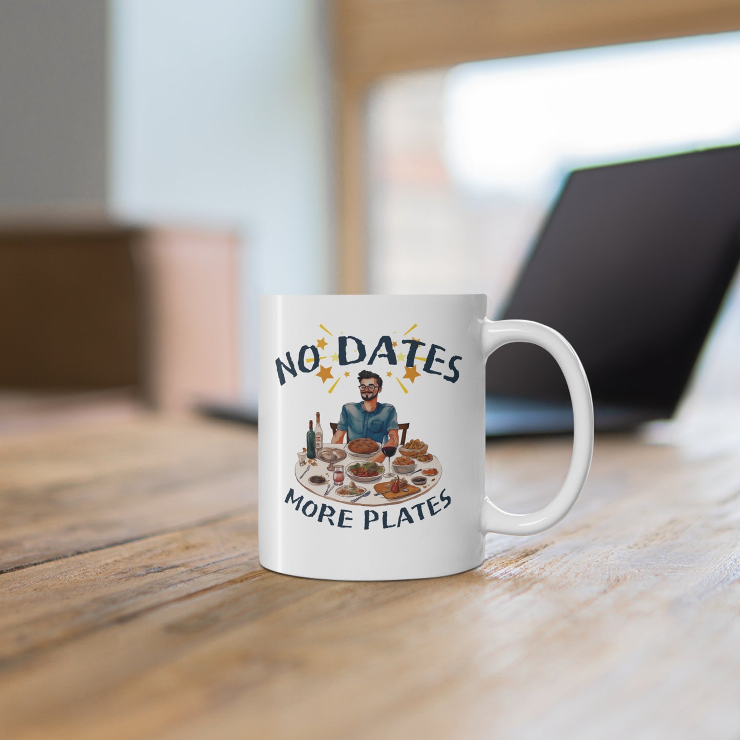 No dates more plates Mug