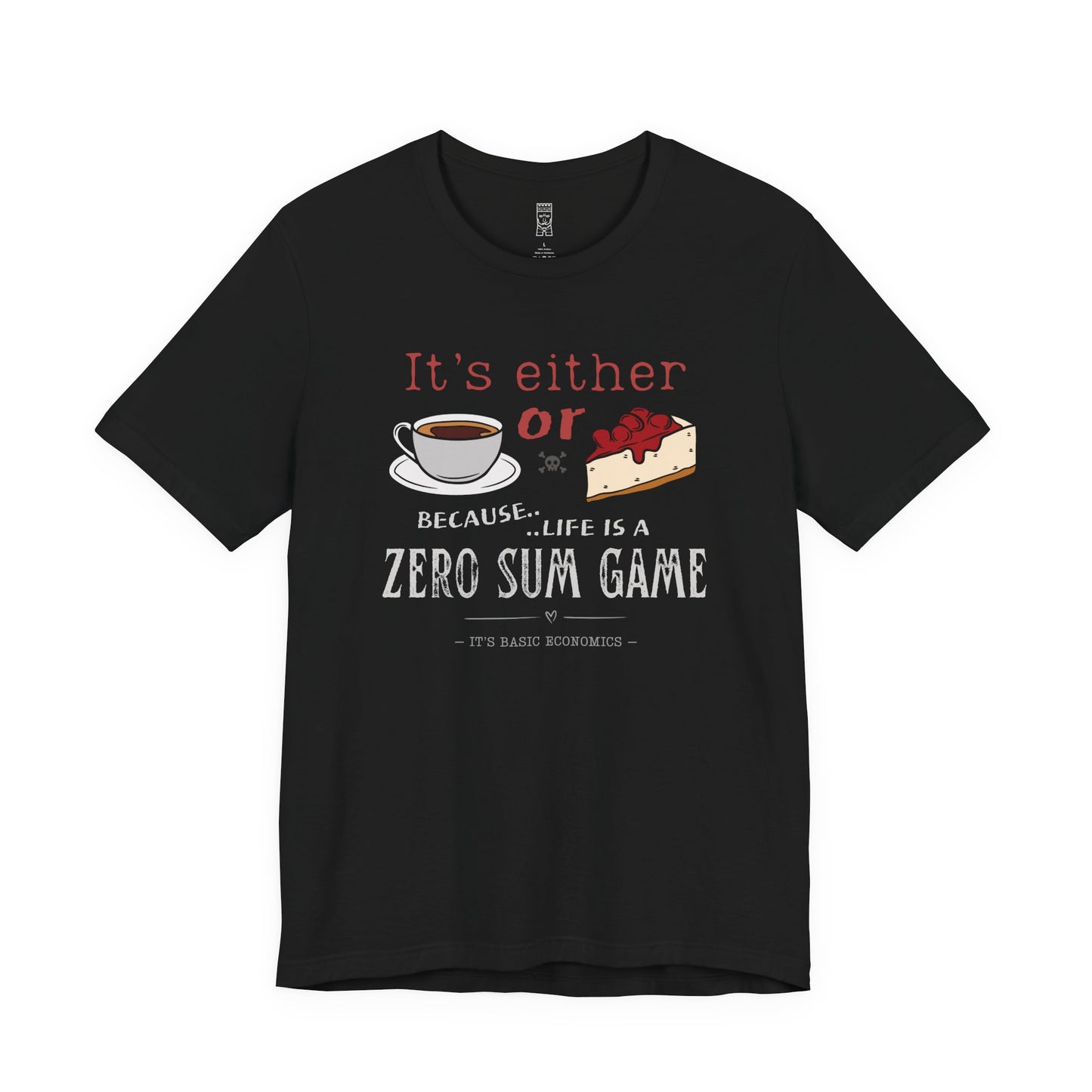 Coffee or cheesecake factory T-shirt