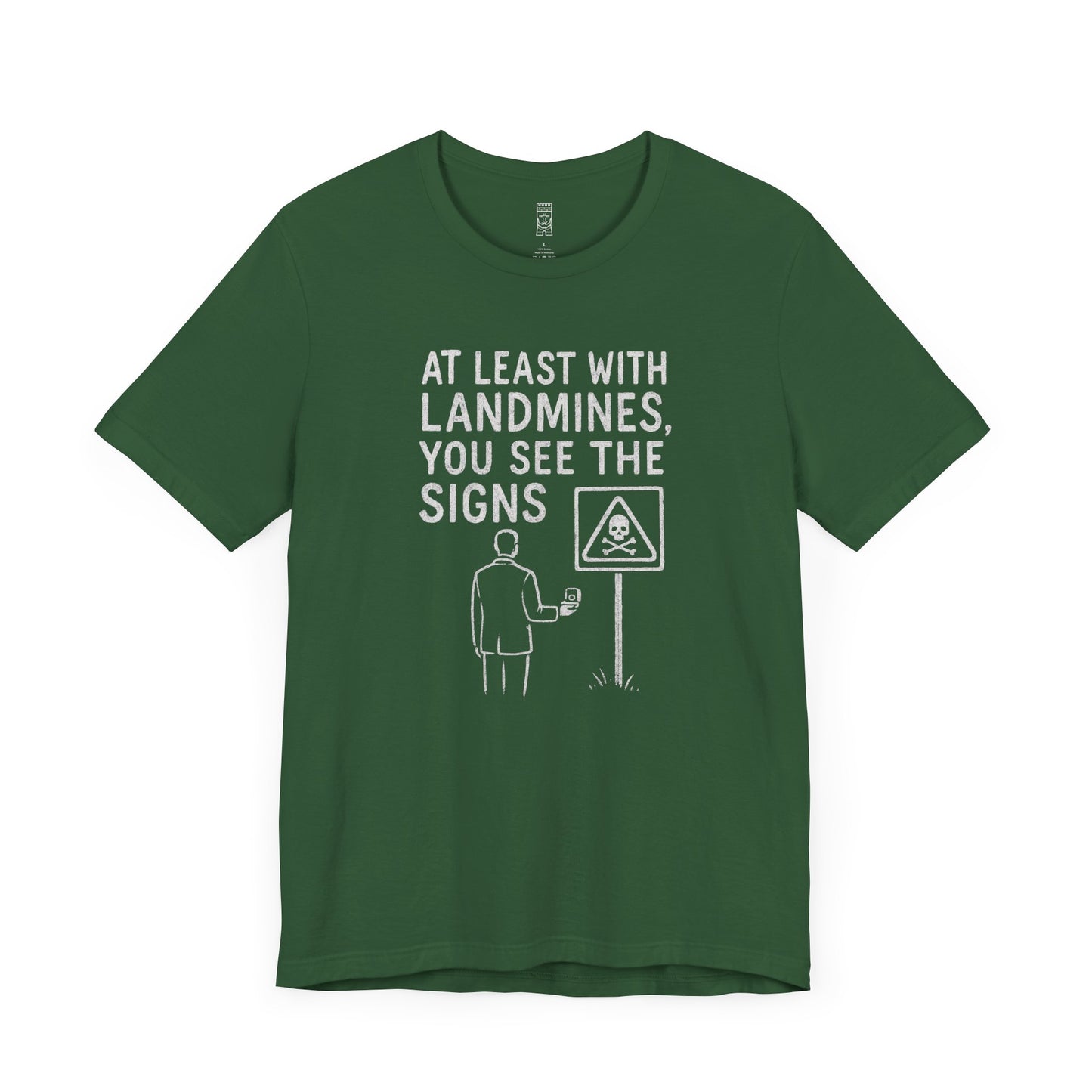 Marriage vs. minefields T-shirt