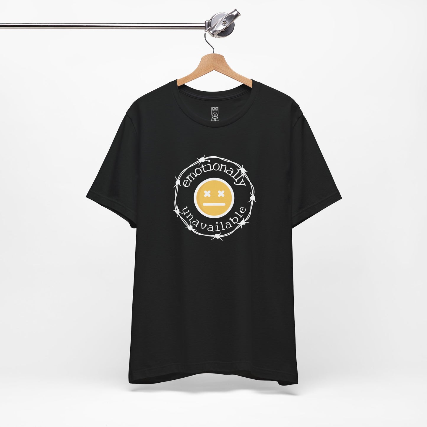 Emotionally unavailable emoji T-shirt
