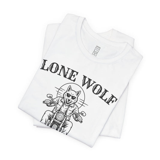 Lone Wolf, Schopenhauer quote - T-shirt