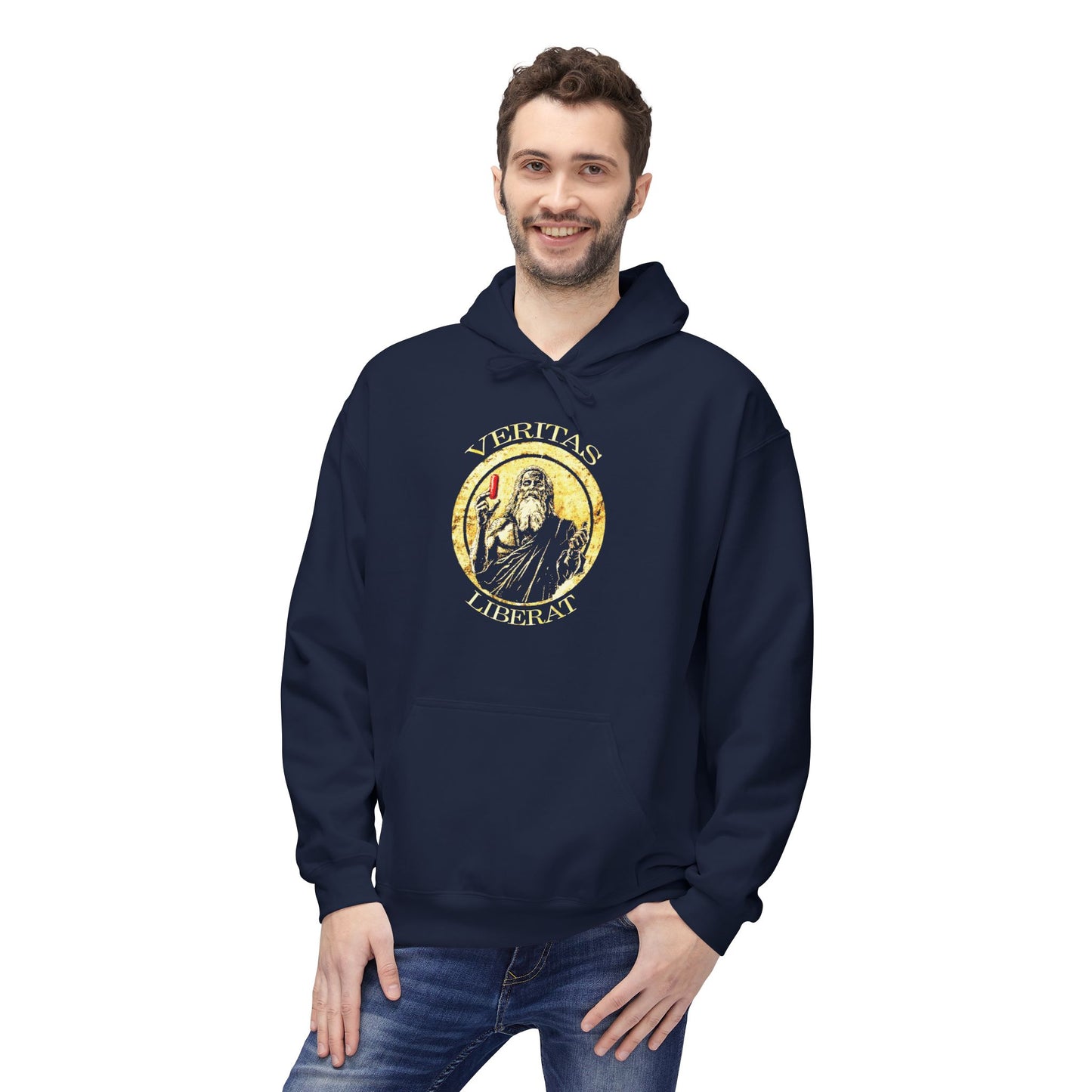 Truth liberates, red pill - Hoodie