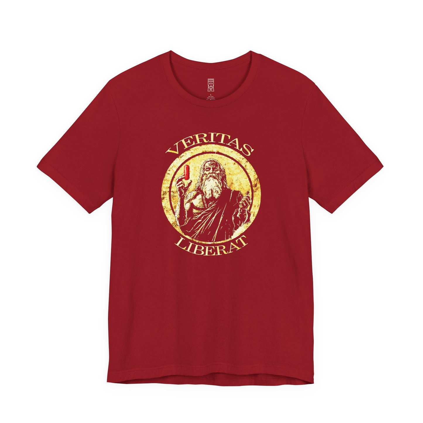 Truth liberates, red pill - T-shirt