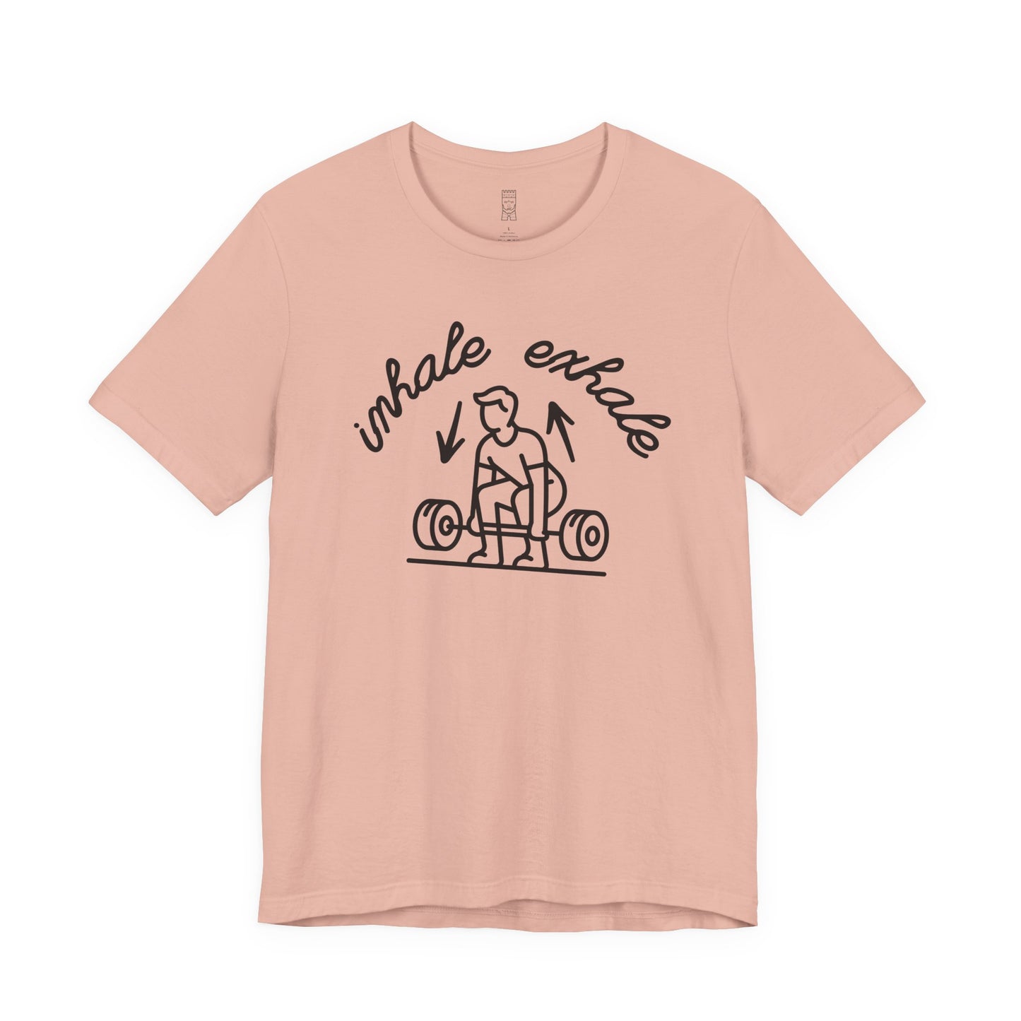 Inhale exhale lifting T-shirt