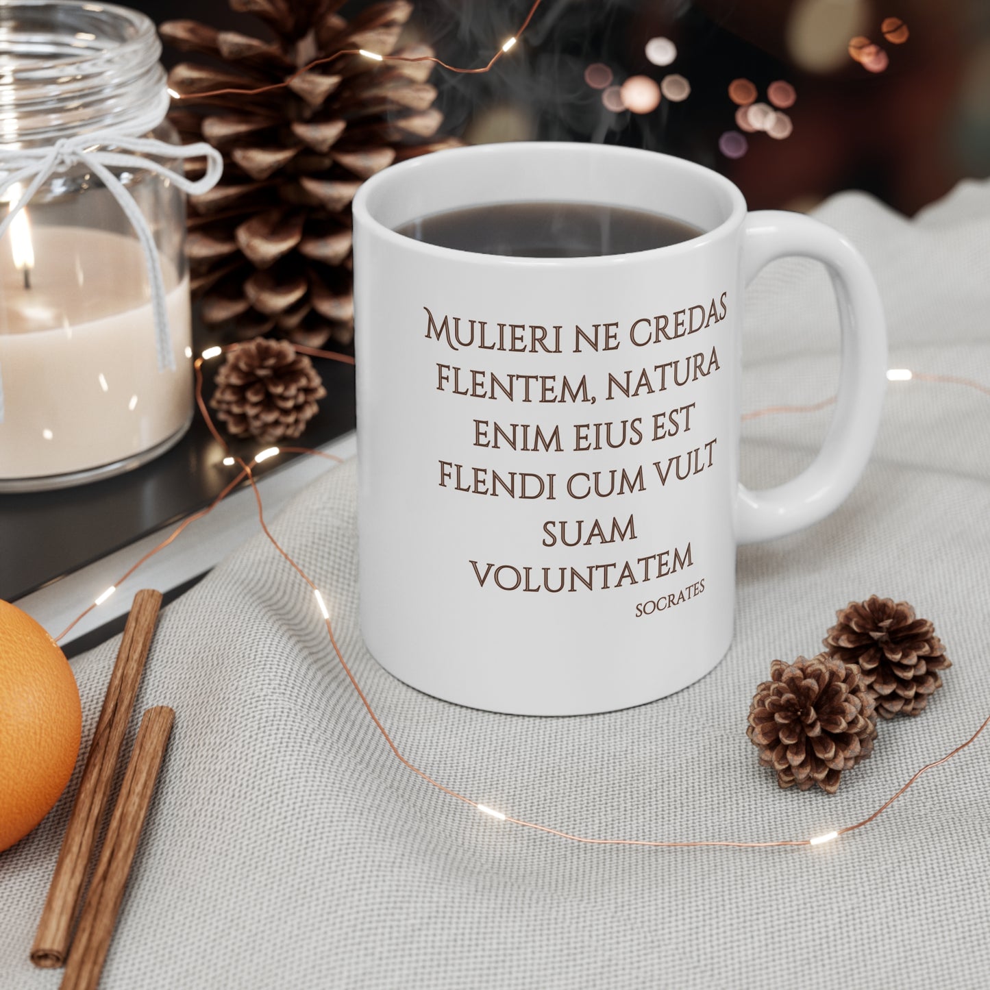 Socrates quote Mug