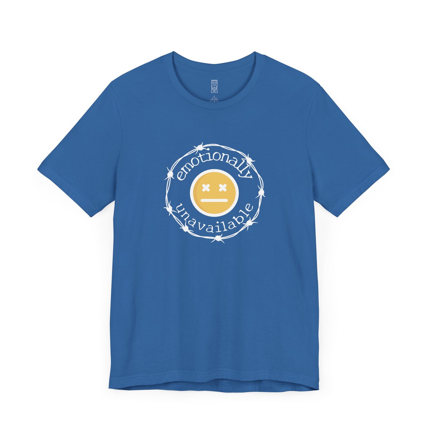 Emotionally unavailable emoji T-shirt