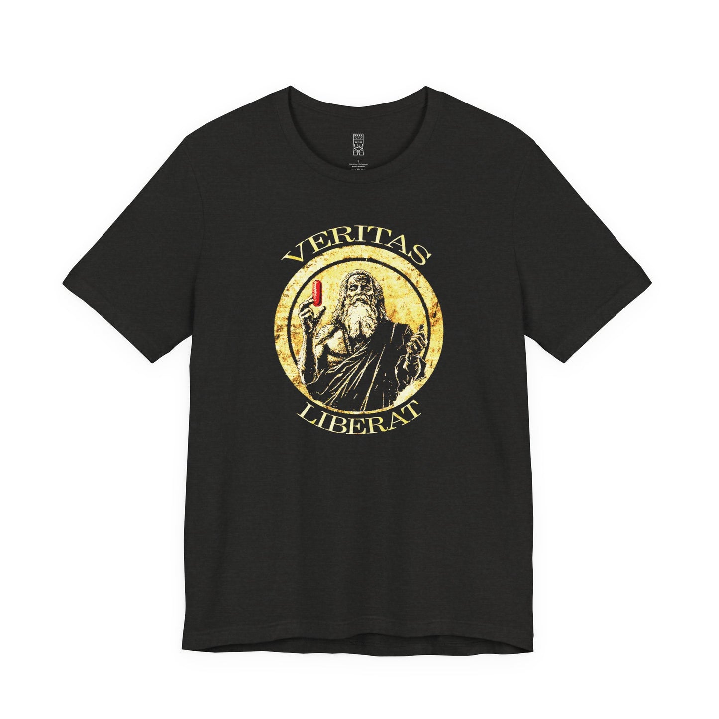 Truth liberates, red pill - T-shirt