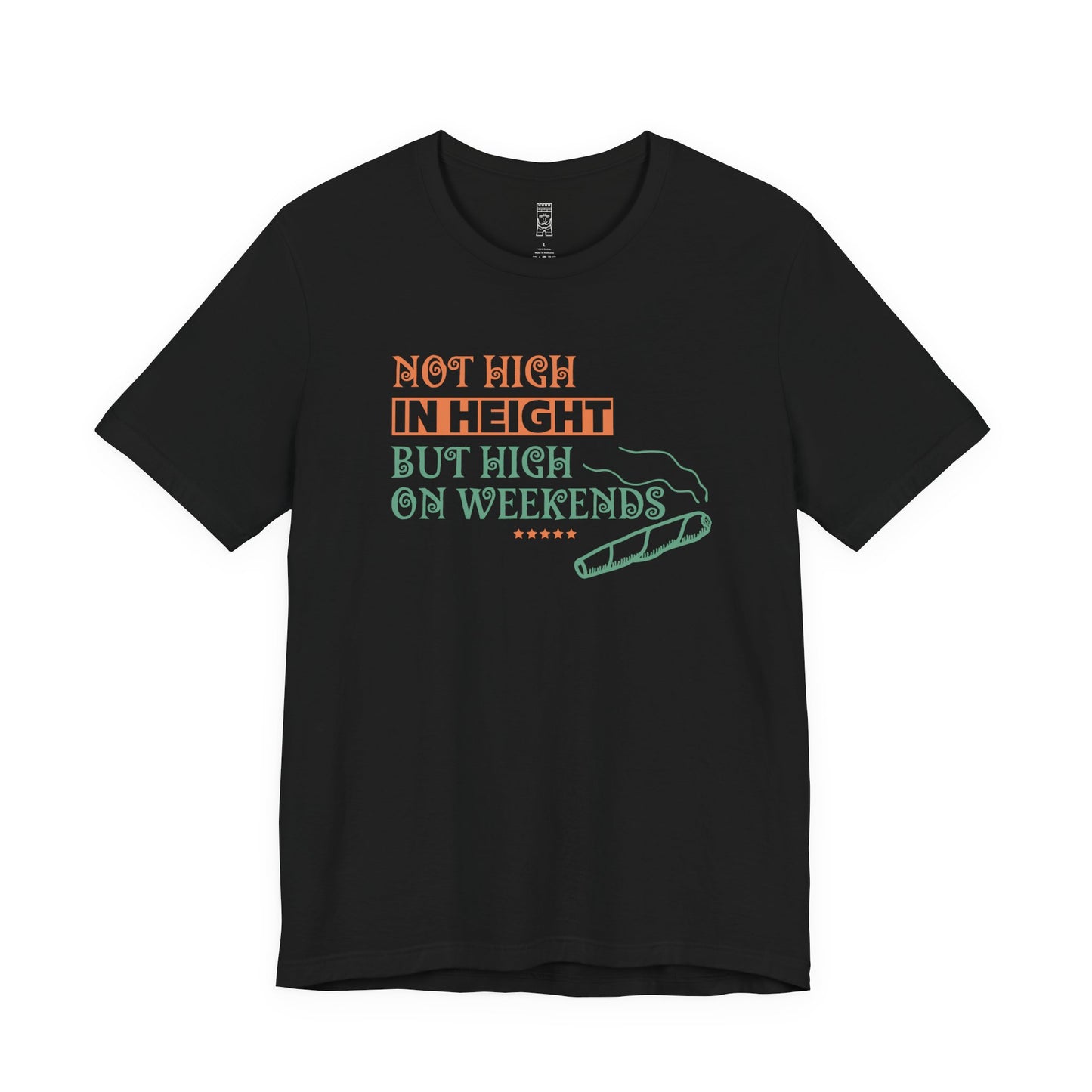Not high in height T-shirt