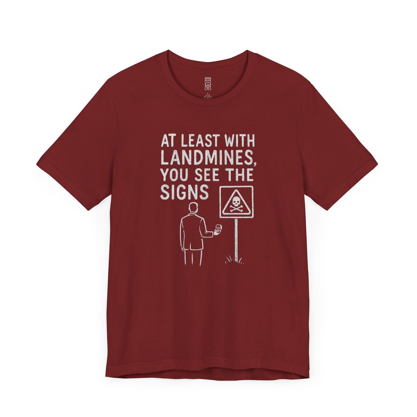 Marriage vs. minefields T-shirt