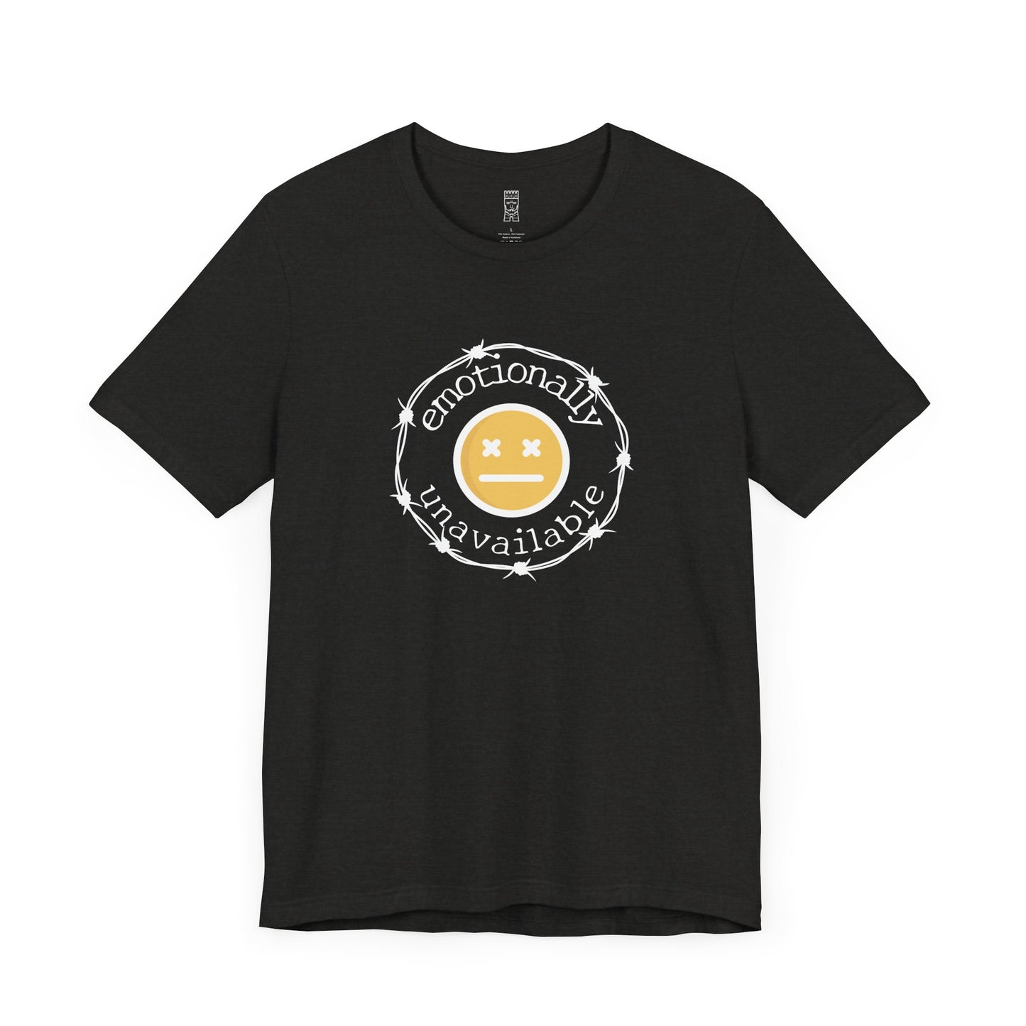 Emotionally unavailable emoji T-shirt