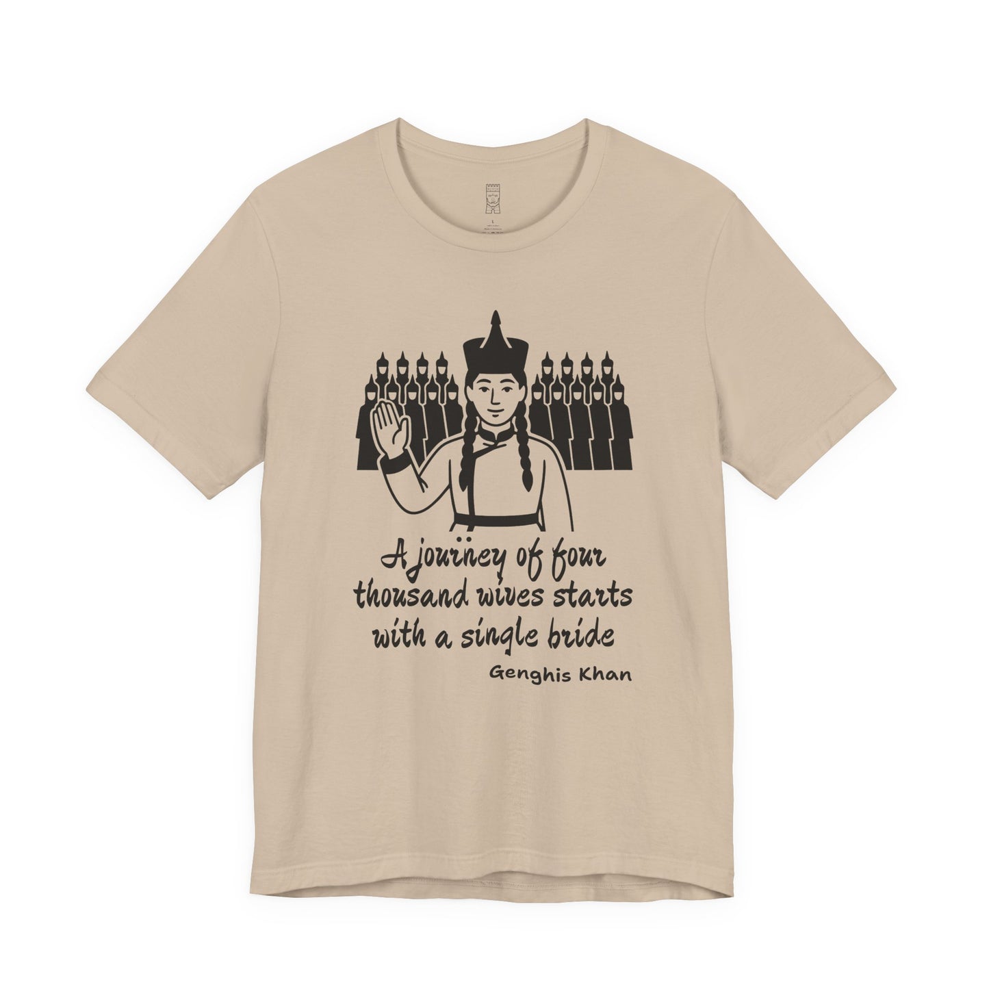 Genghis Khan quote, v2 - T-shirt