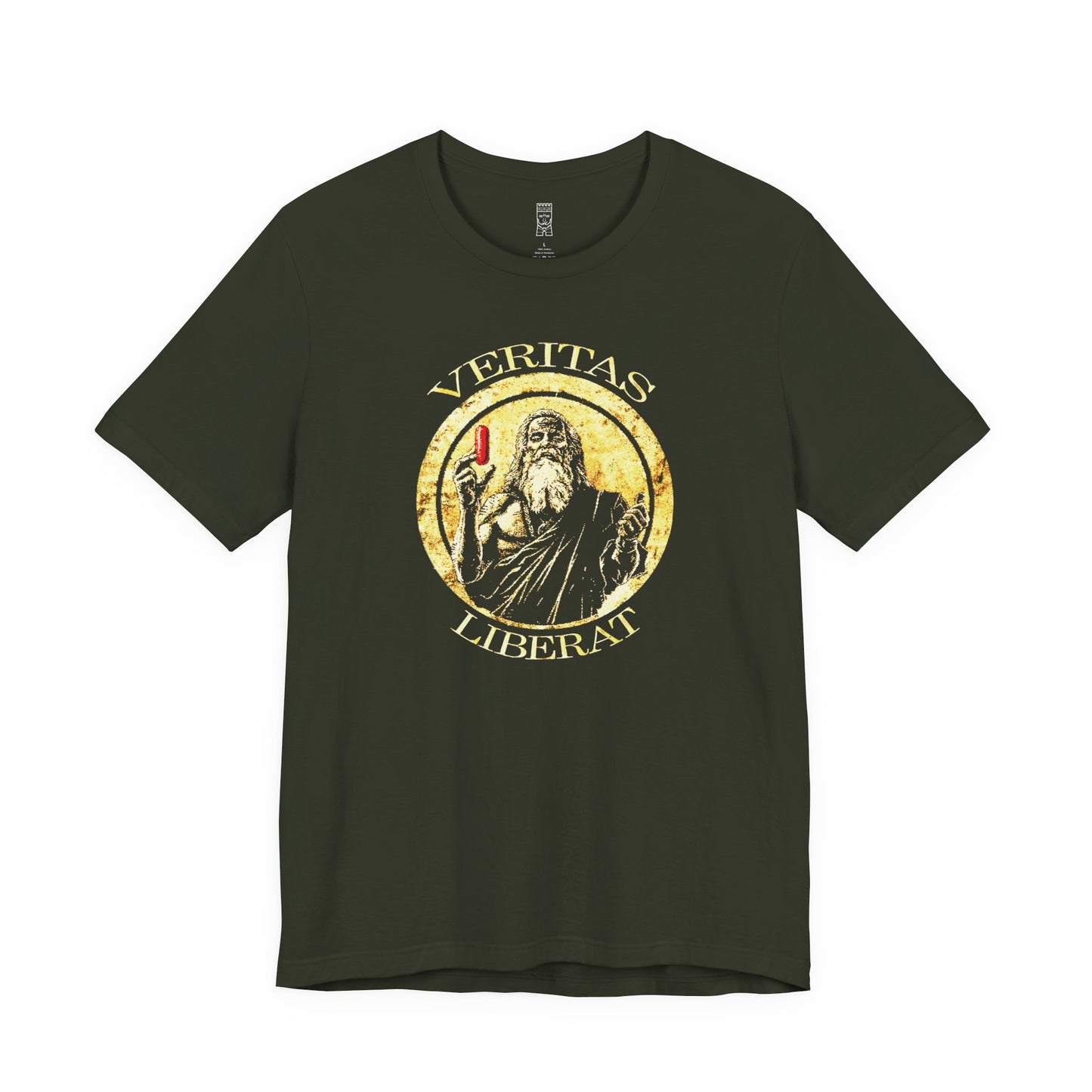 Truth liberates, red pill - T-shirt