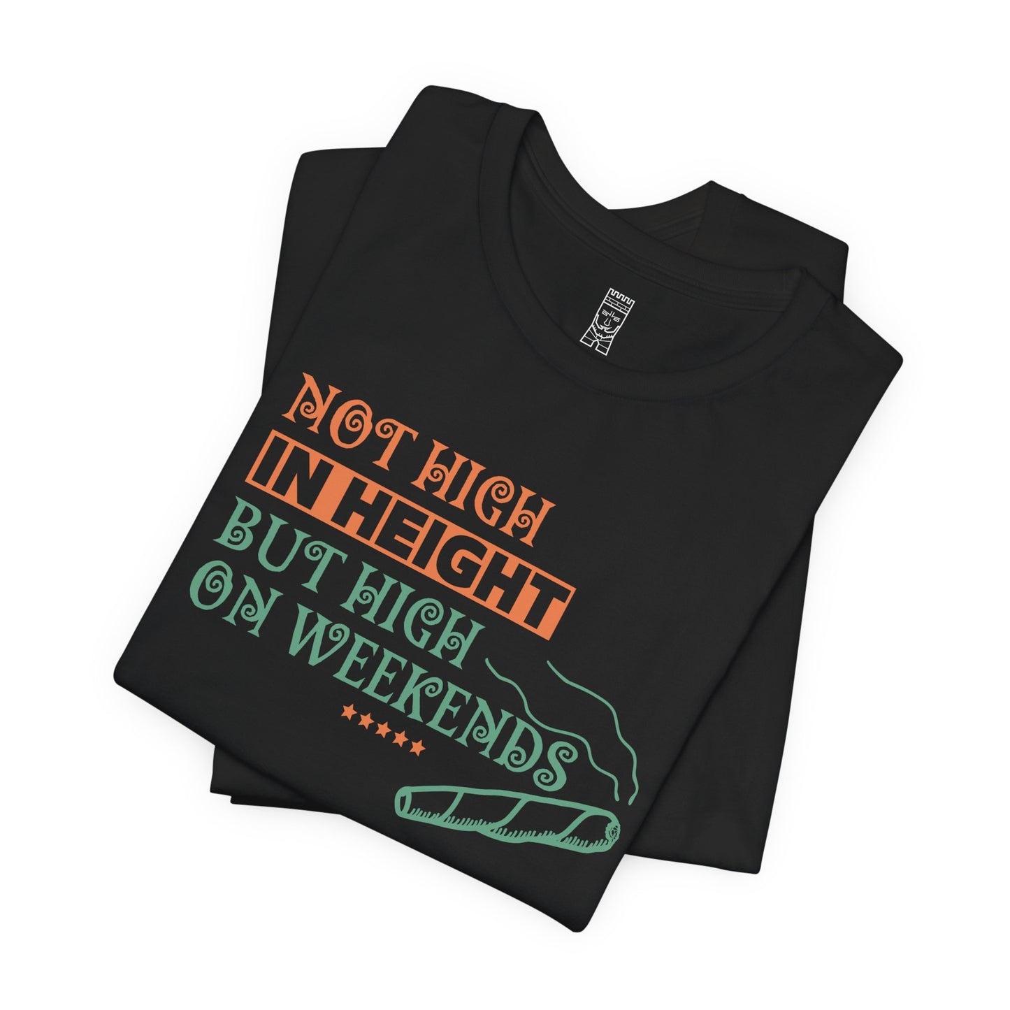 Not high in height T-shirt