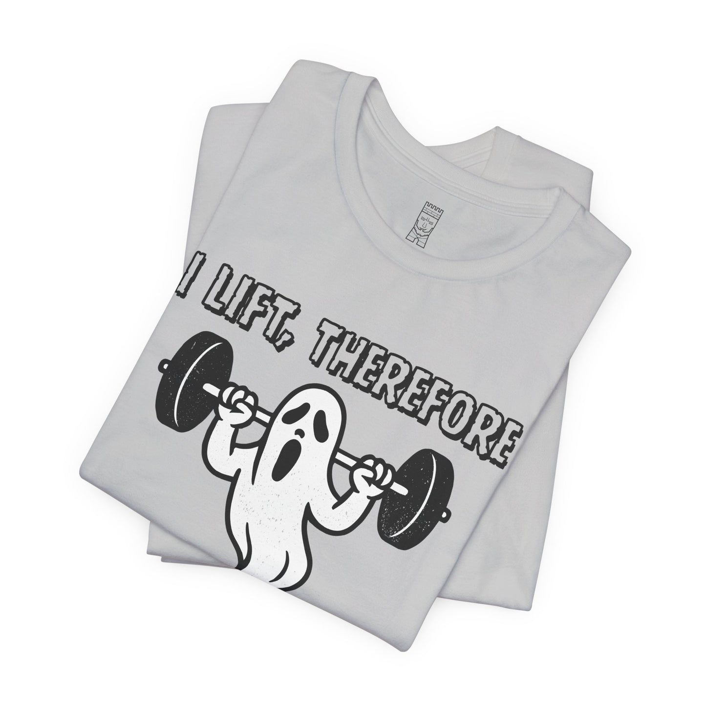 I lift, therefore I ghost - T-shirt