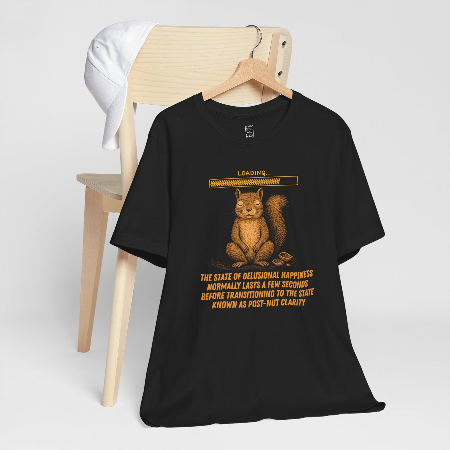 Pre-post-nut clarity T-shirt