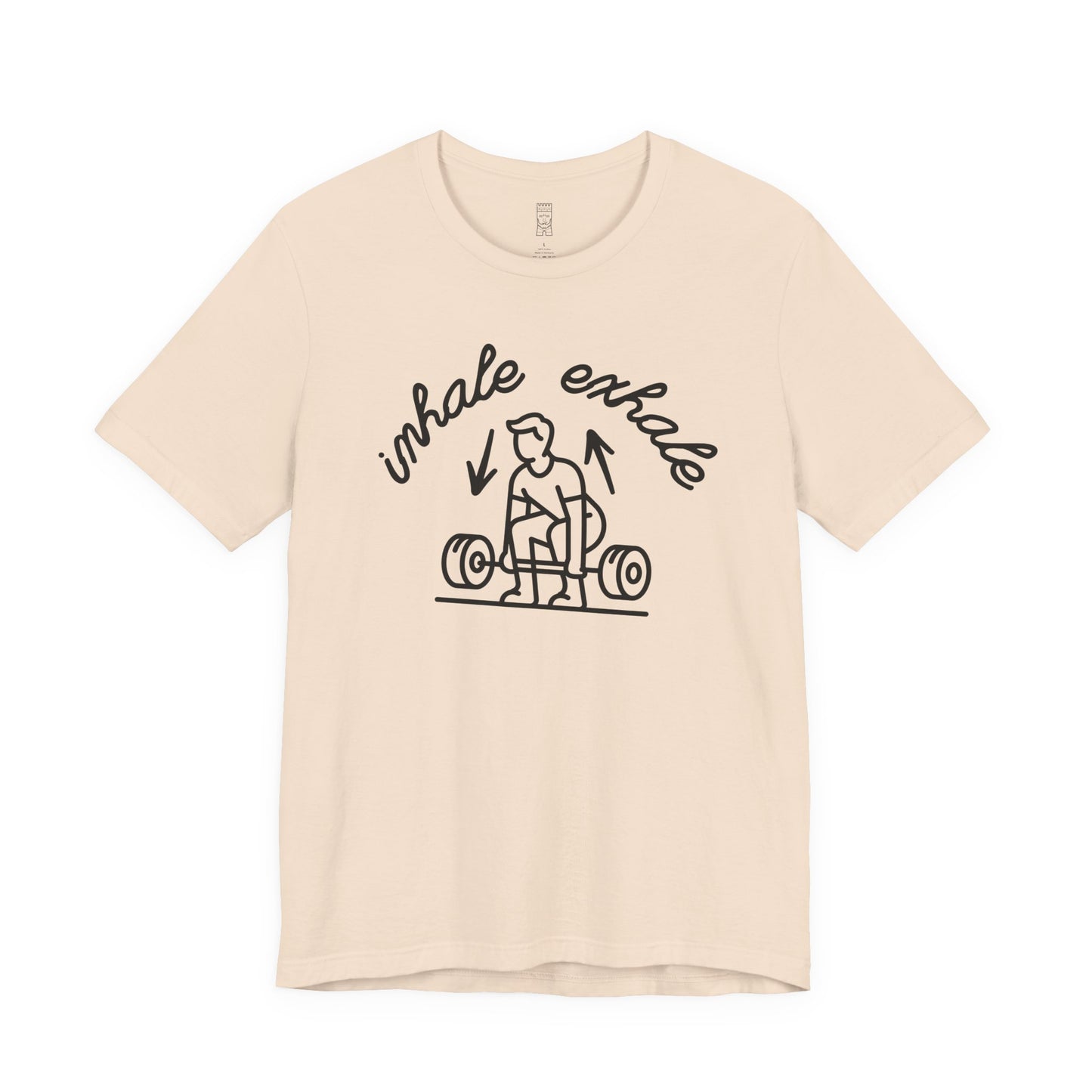 Inhale exhale lifting T-shirt