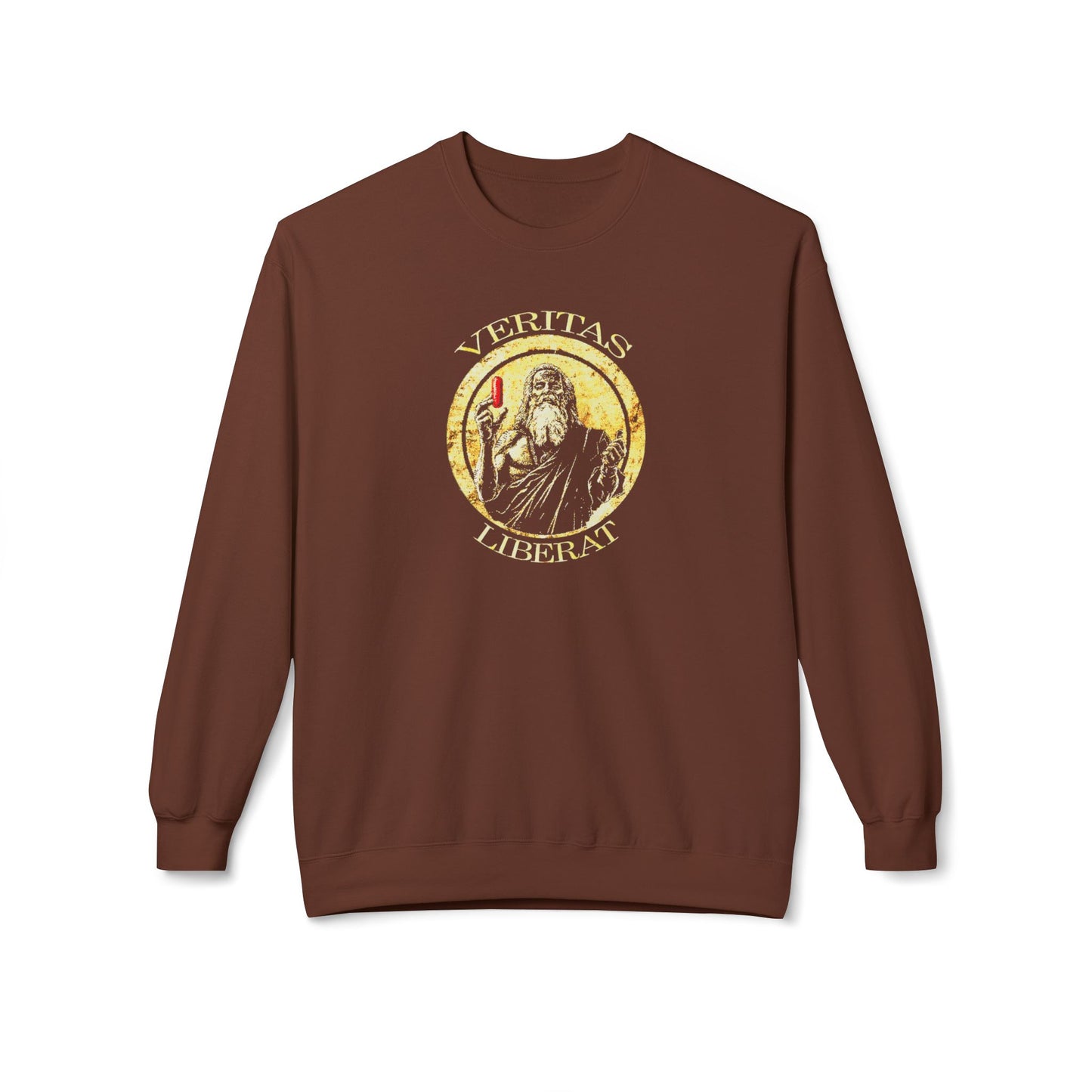 Truth liberates, red pill - Sweatshirt