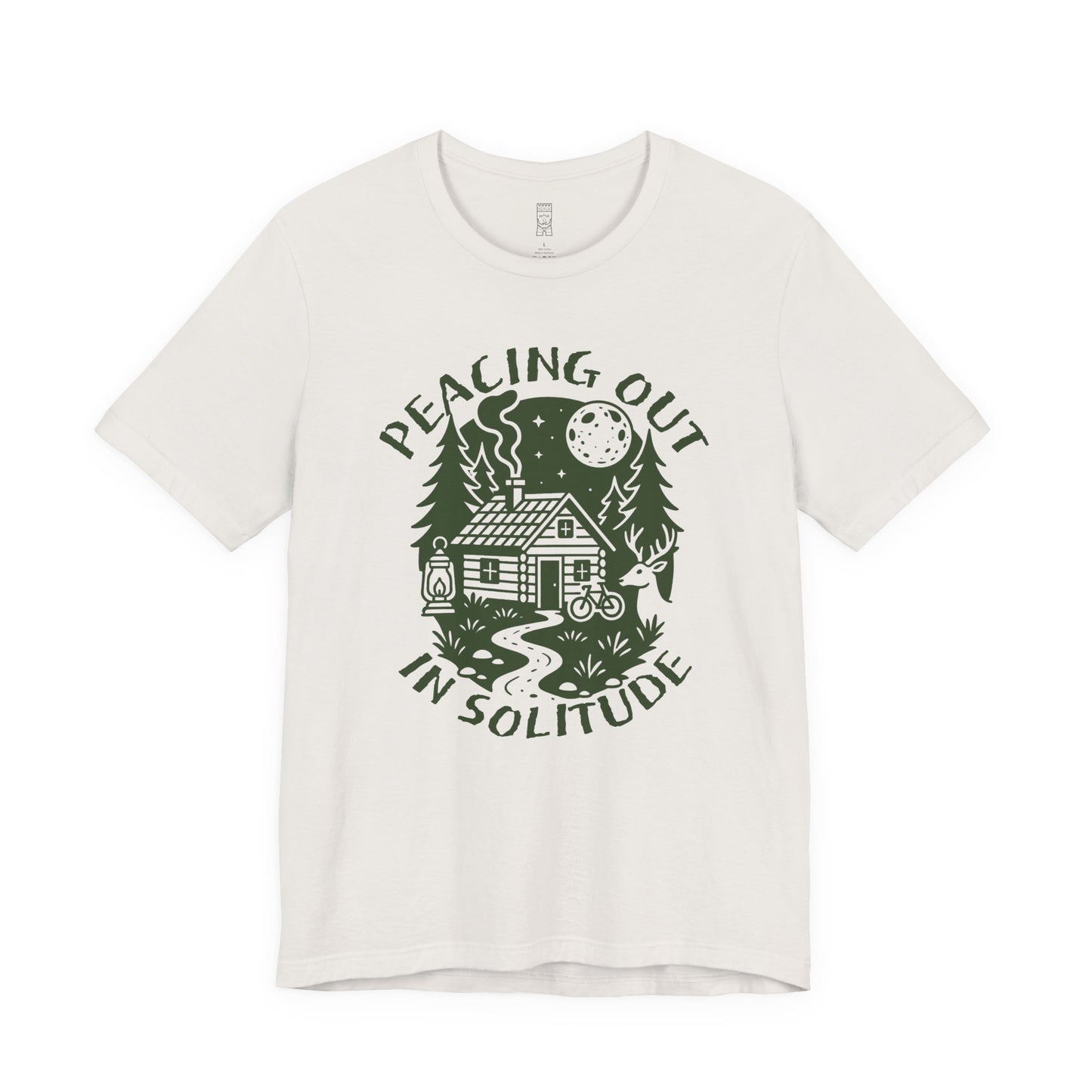 Peacing out in solitude T-shirt