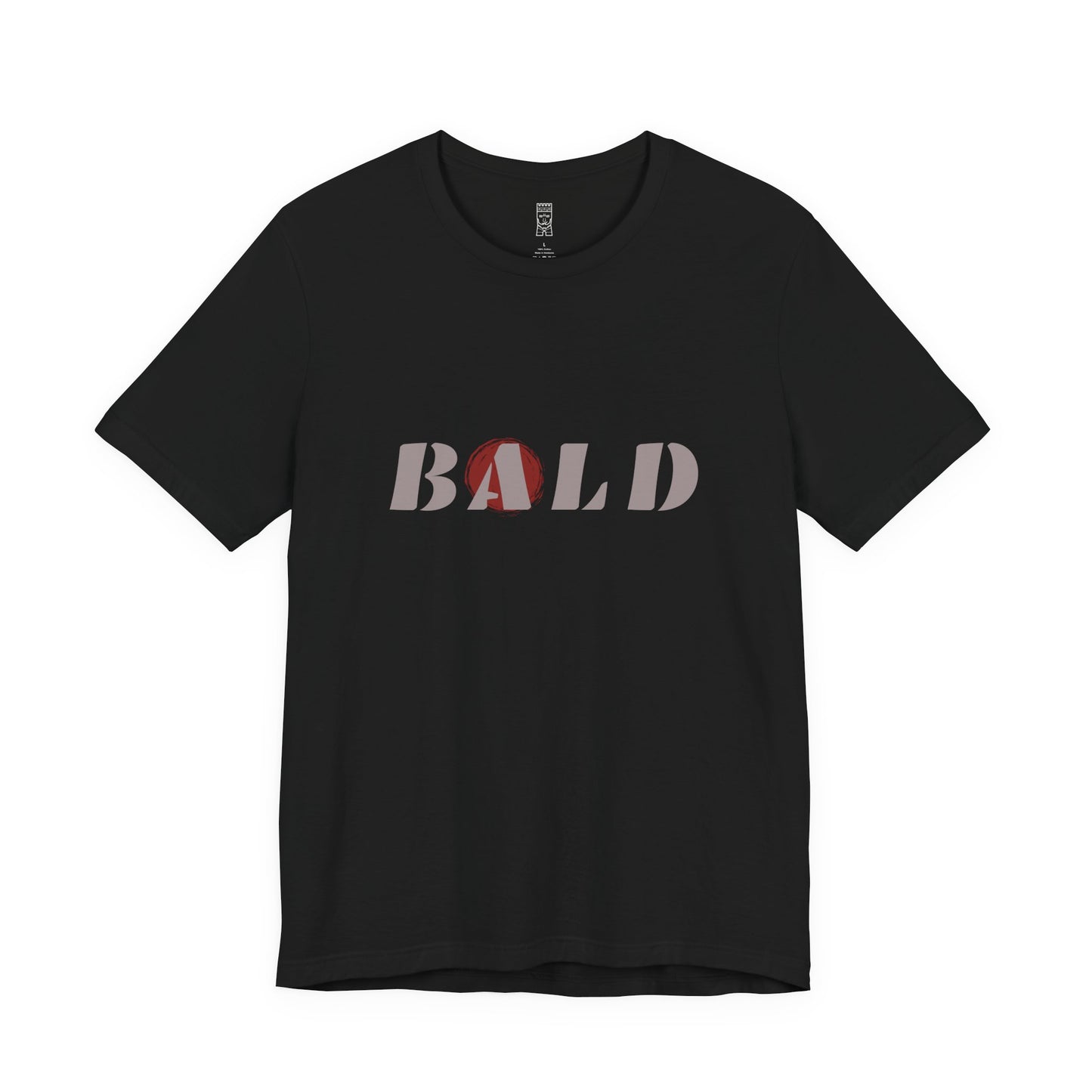 Bold, bald T-shirt