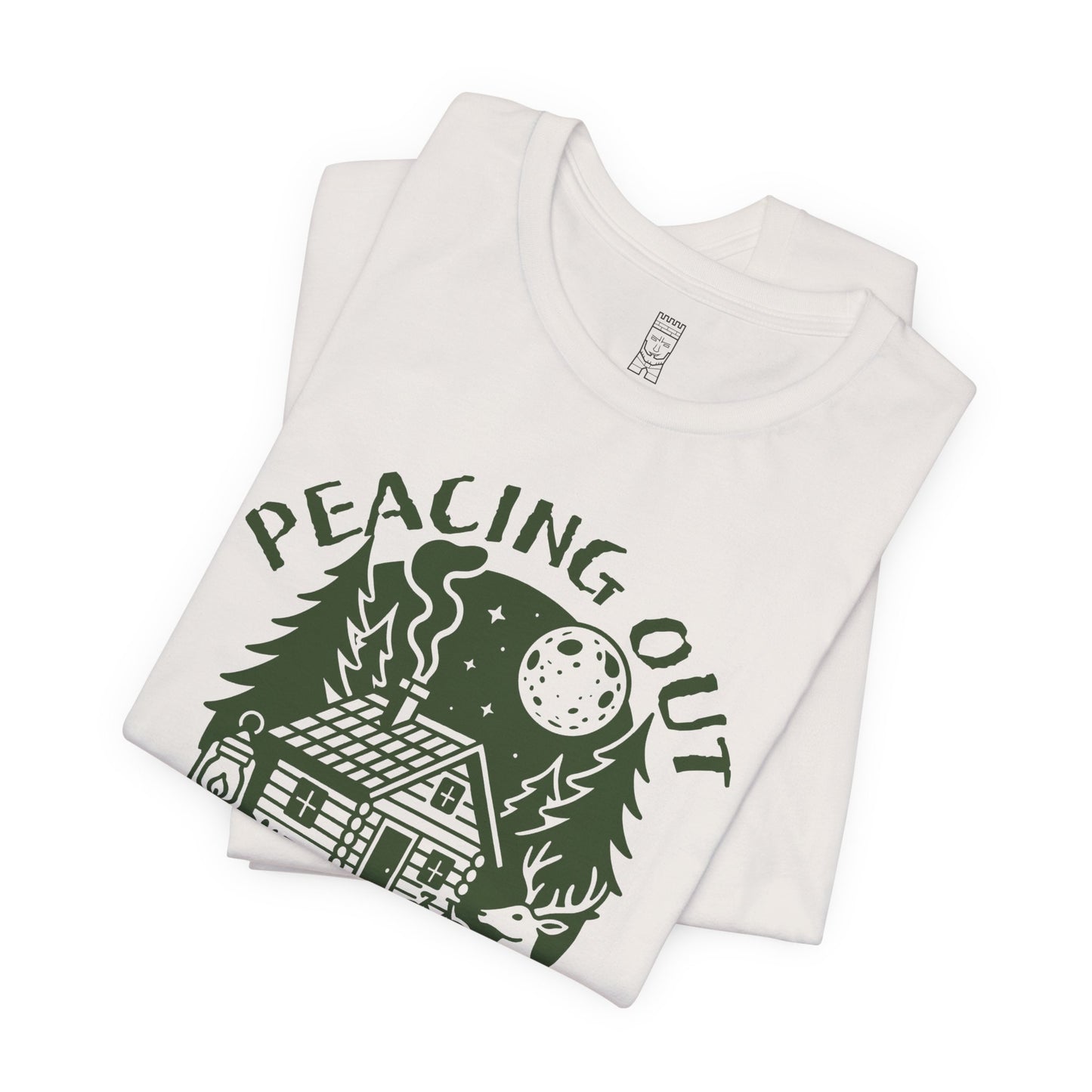 Peacing out in solitude T-shirt