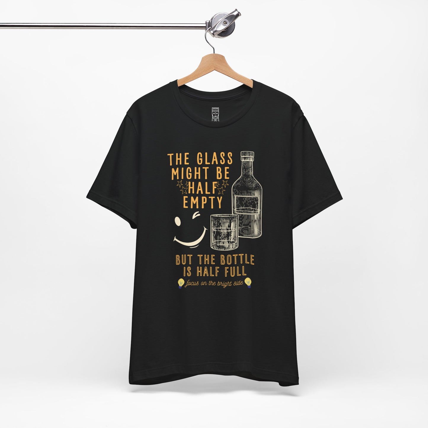 The bottle is half full T-shirt