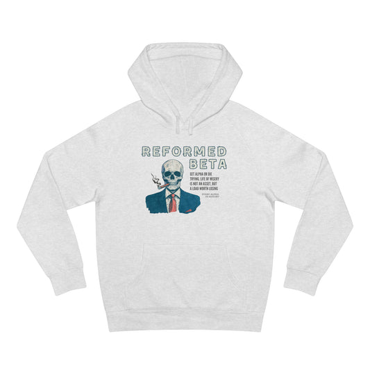 Reformed Beta Hoodie, alpha male, funny, motivational, manosphere hoodie