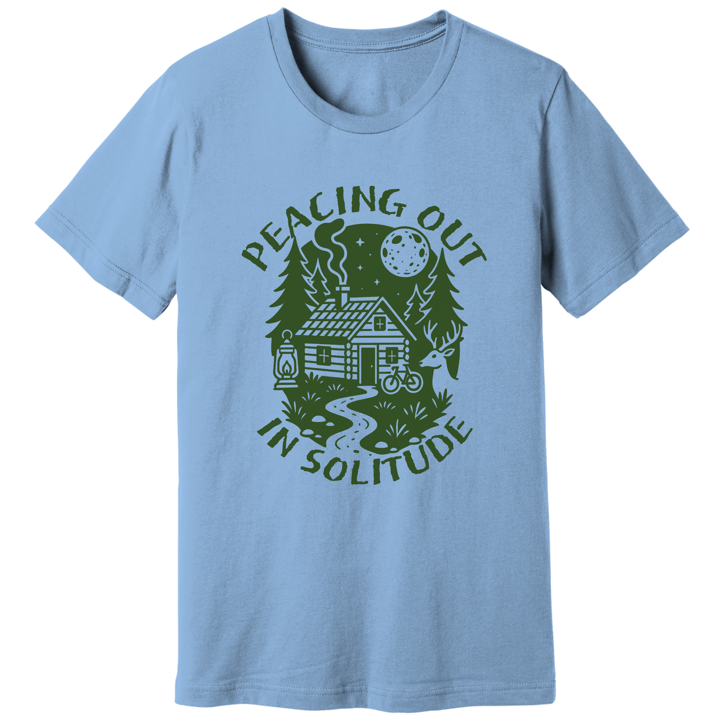 Peacing out in solitude T-shirt