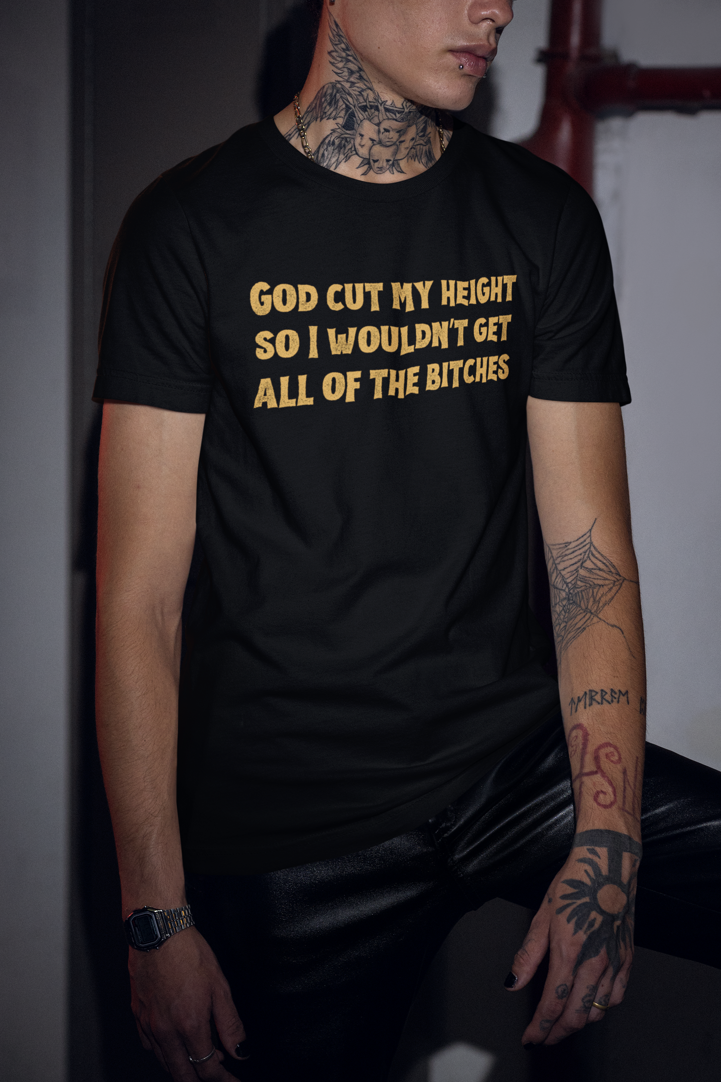 God cut my height T-shirt