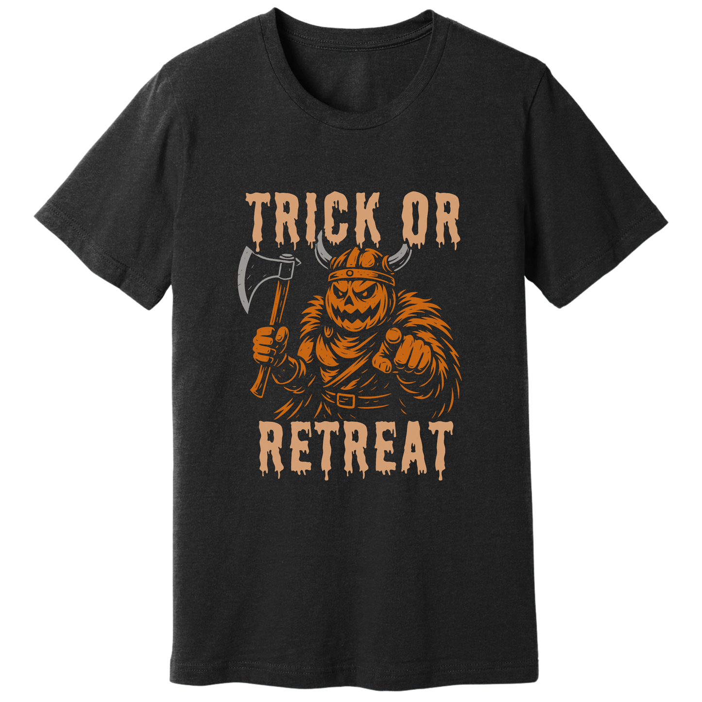 Trick or retreat, Halloween - T-shirt